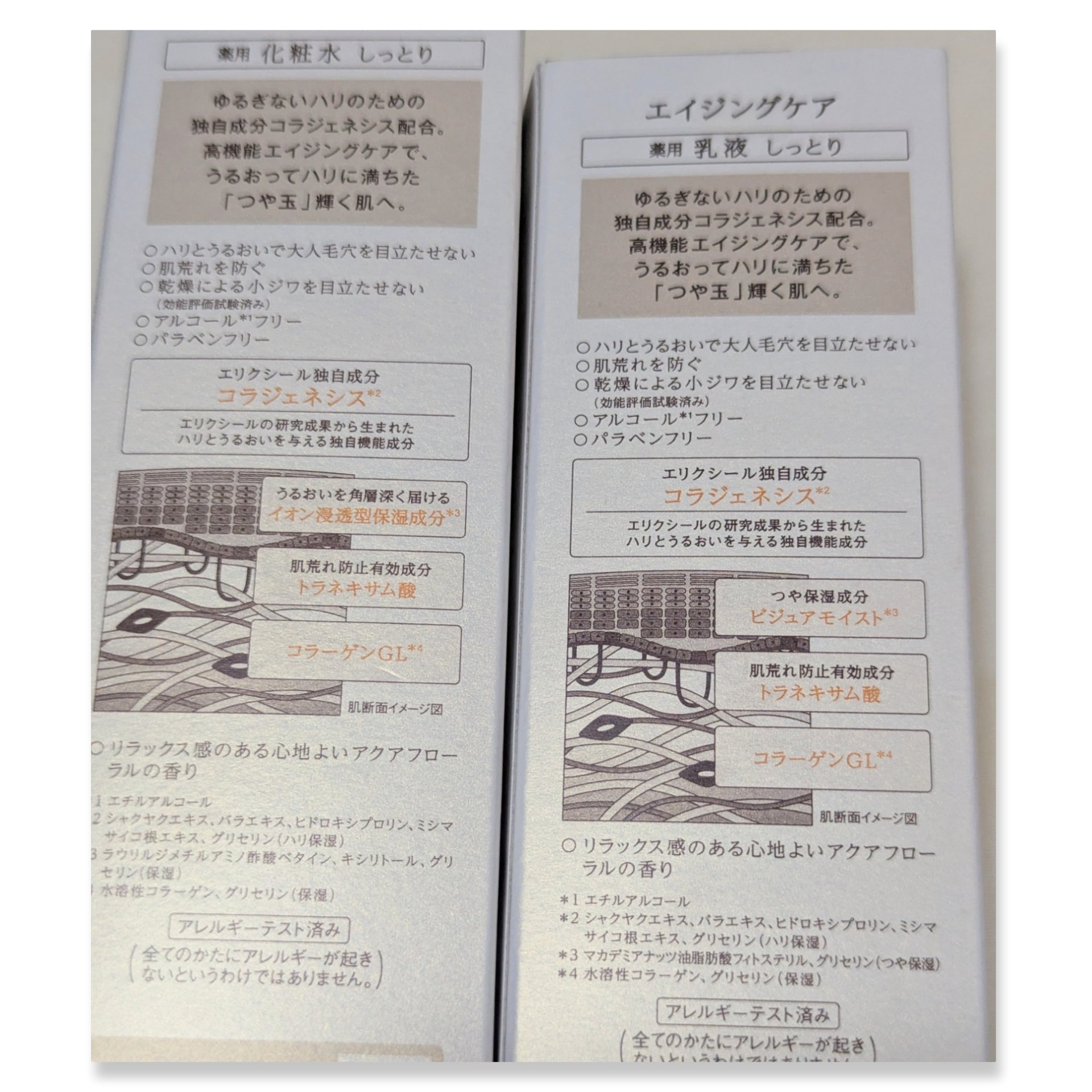 リフトモイスト ローション しっとりタイプ ba/エリクシール/化粧水を使ったクチコミ（3枚目）