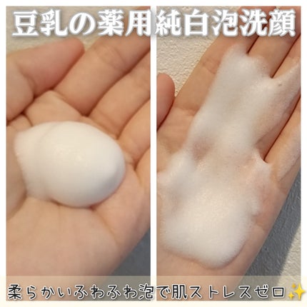 薬用泡洗顔 200ml/なめらか本舗/泡洗顔を使ったクチコミ(2枚目)