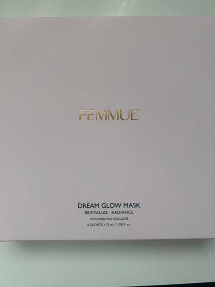 ドリームグロウマスク RR(透明感・キメ) 32ml×6枚入/FEMMUE/シートマスク・パックの画像