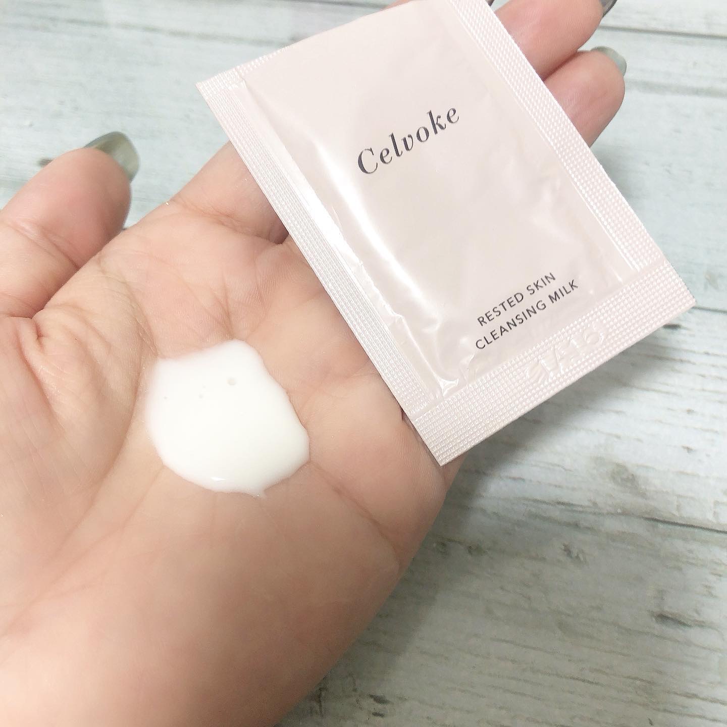 レステッドスキン クレンジングミルク/Celvoke/ミルククレンジングを使ったクチコミ（2枚目）