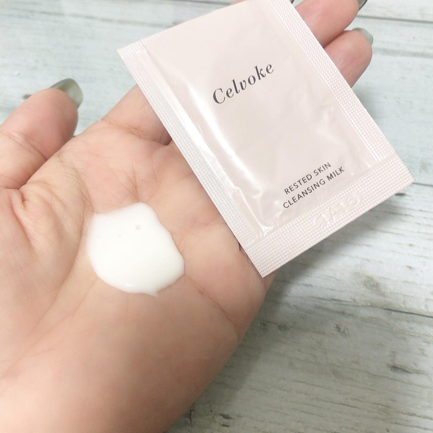 レステッドスキン クレンジングミルク/Celvoke/ミルククレンジングを使ったクチコミ(2枚目)