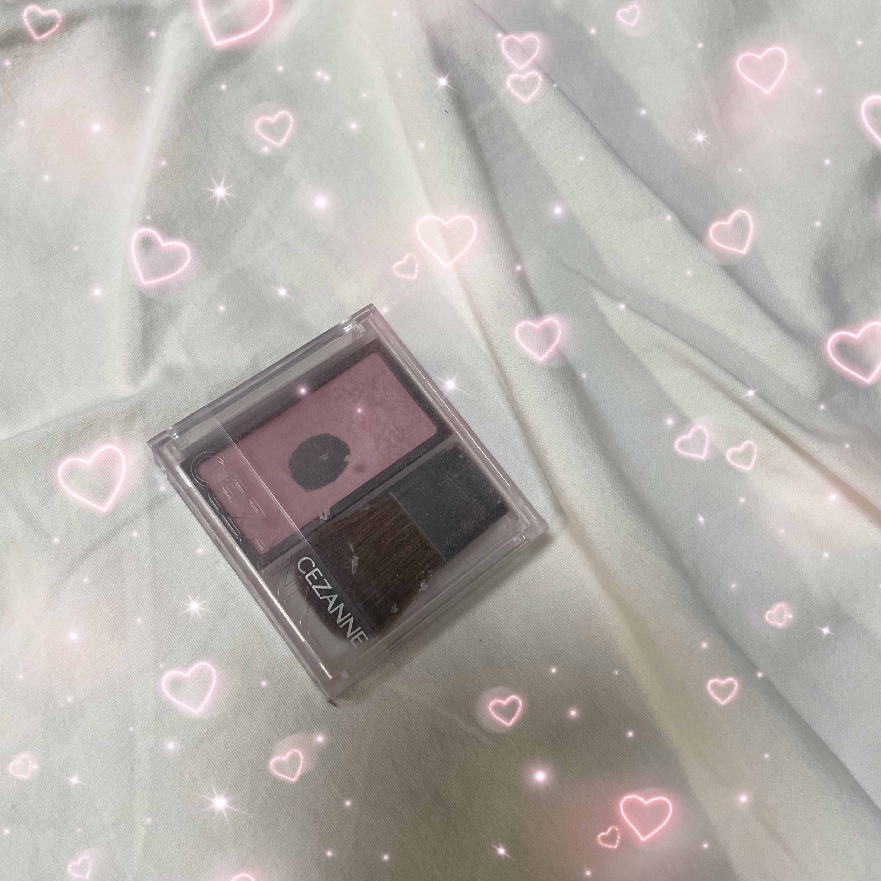 チークブラッシュ/CEZANNE/パウダーチークを使ったクチコミ（1枚目）