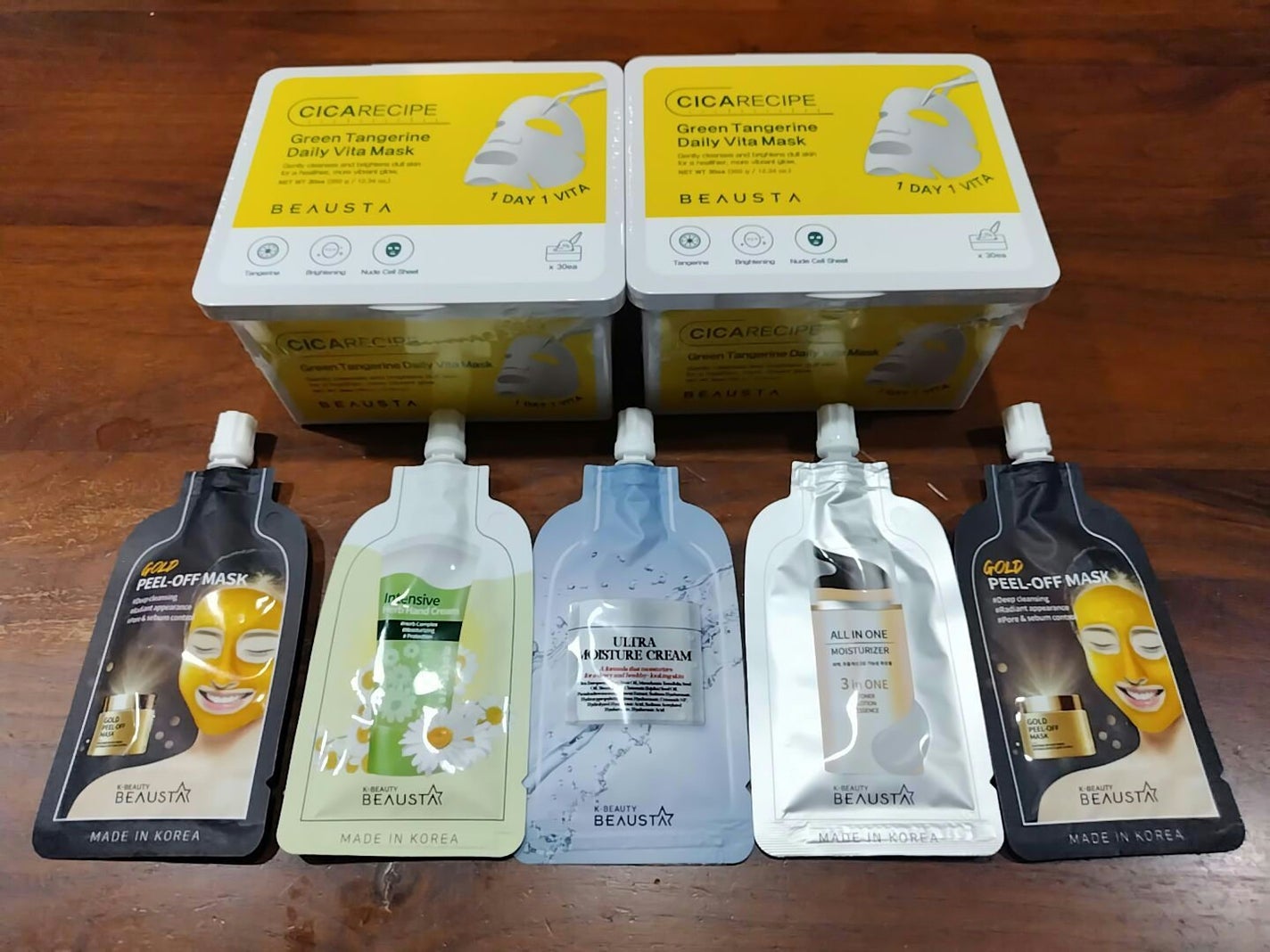 シカレシピ・グリーンタンジェリンデイリービタマスク/BEAUSTA/シートマスク・パックを使ったクチコミ(1枚目)