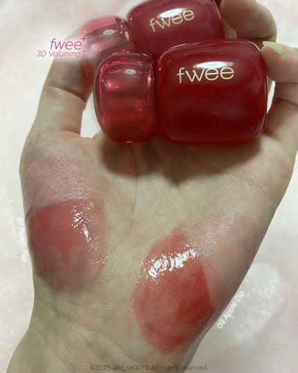 フィー 3Dボリューミングティント/fwee/リップティントを使ったクチコミ(7枚目)
