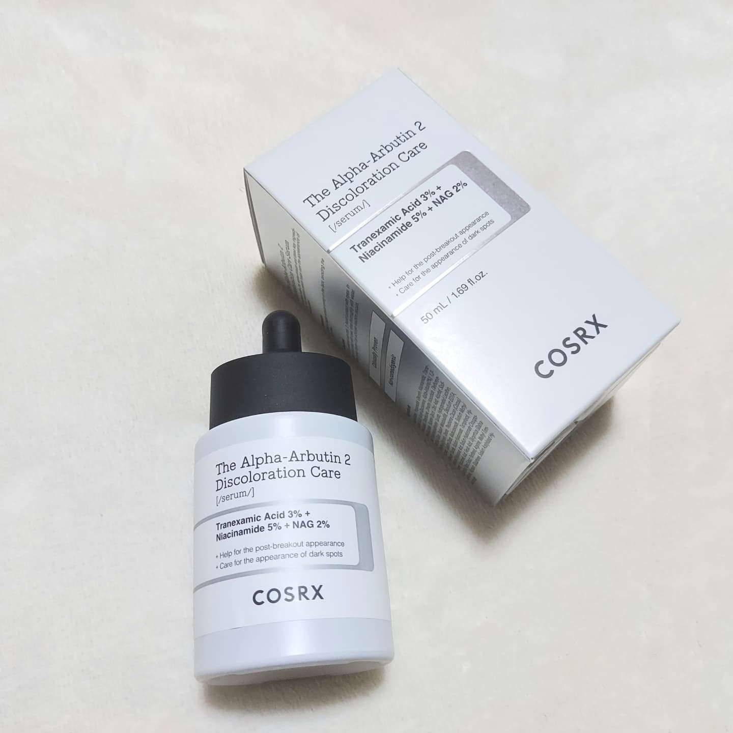 RXザ・アルファアルブチン2 ニキビ跡ケアセラム/COSRX/美容液を使ったクチコミ（3枚目）