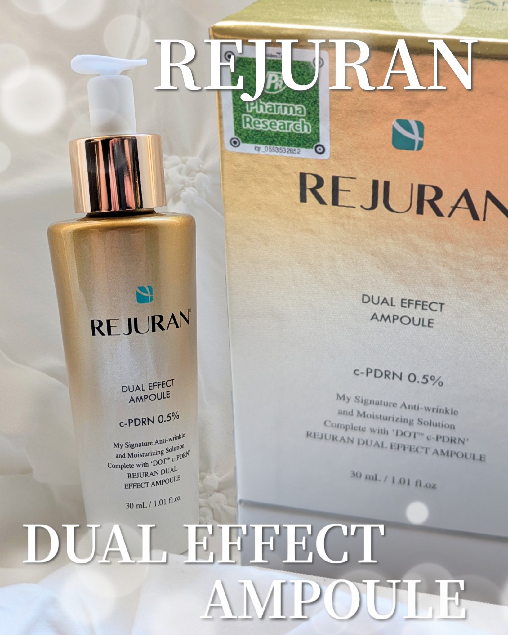 REJURAN デュアル エフェクト アンプル 30mL/REJURAN COSMETICS/美容液を使ったクチコミ（1枚目）