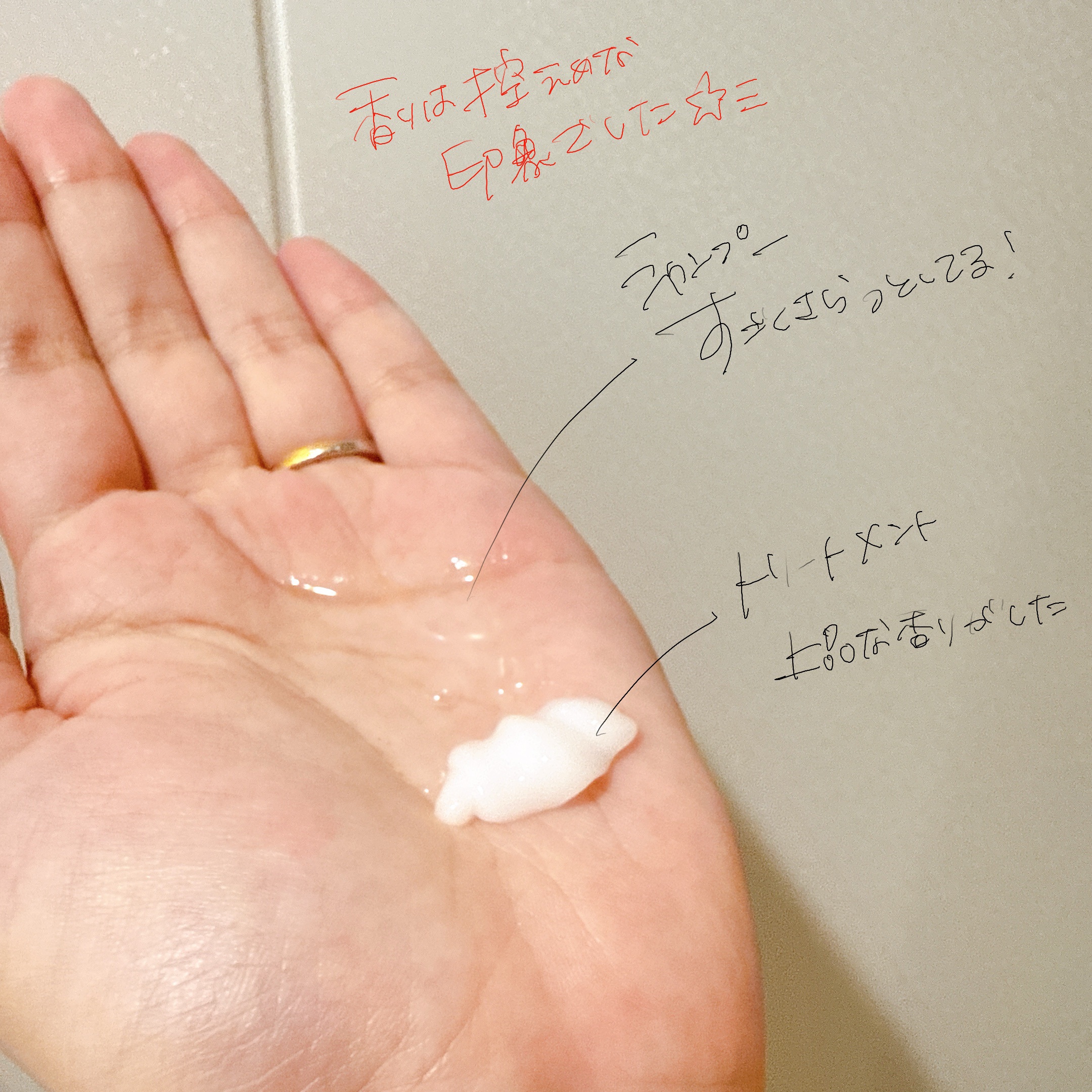 グレースリペアシャンプー／トリートメント/スリーク by サラサロン/市販シャンプーを使ったクチコミ（3枚目）