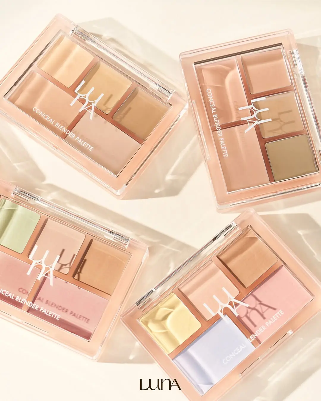 コンシールブレンダーパレット/LUNA/パレットコンシーラーを使ったクチコミ（2枚目）