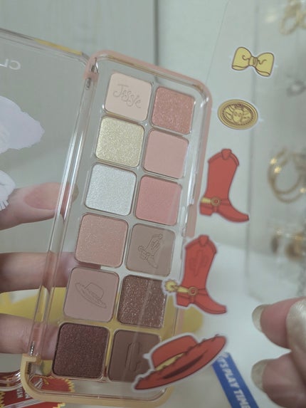 プロ アイ パレット エアー/CLIO/アイシャドウパレットを使ったクチコミ(4枚目)