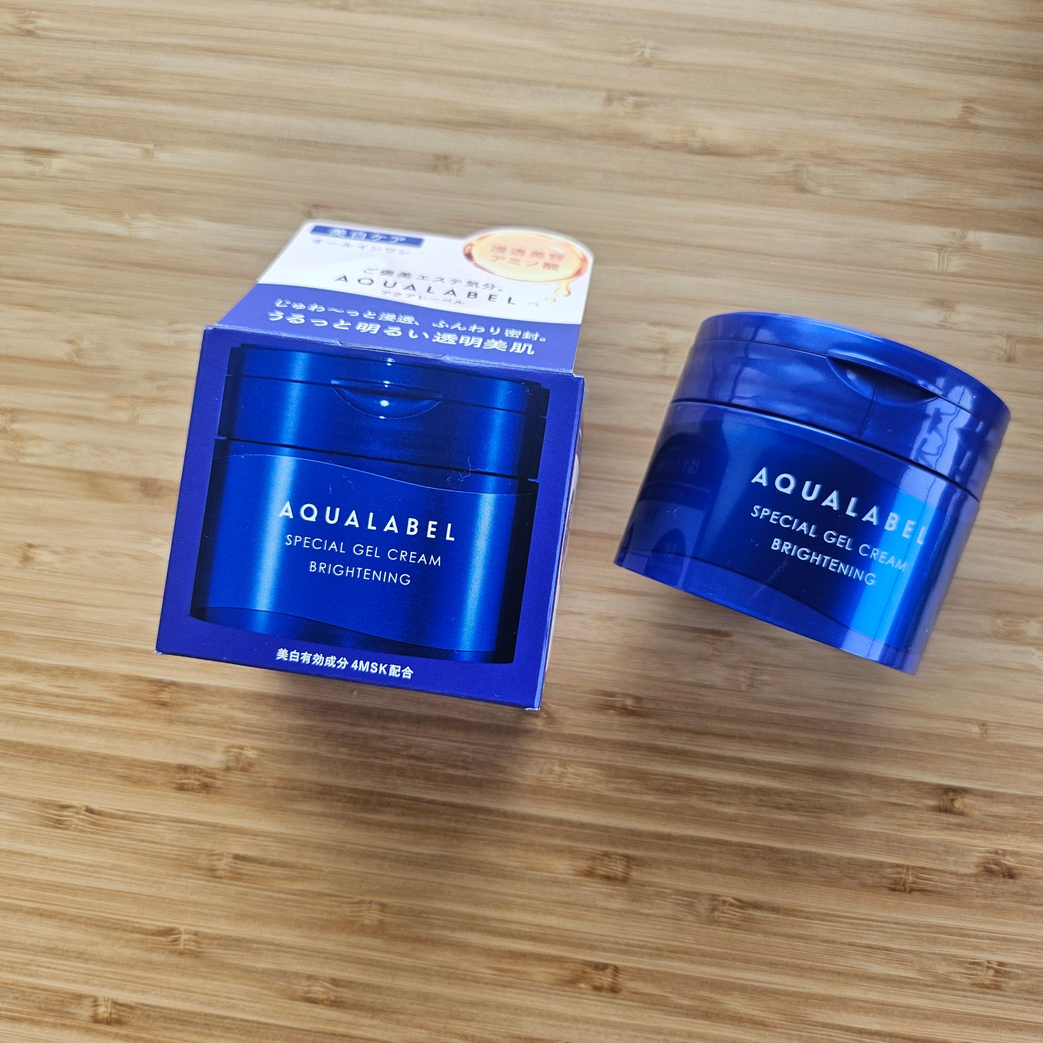 スペシャルジェルクリーム EX （ブライトニング）  本体（90g）/アクアレーベル/オールインワン化粧品を使ったクチコミ（1枚目）