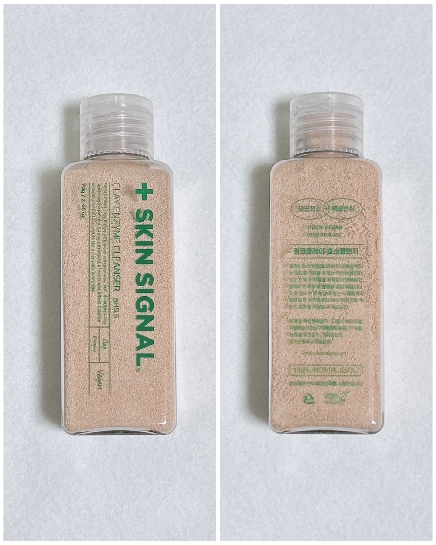 SKIN SIGNAL ピンククレイ酵素クレンザーのクチコミ「SKIN SIGNAL クレイ酵素クレンザー
ピンククレイ

✔️毛穴クレンザーです。
毛穴に.....」（2枚目）