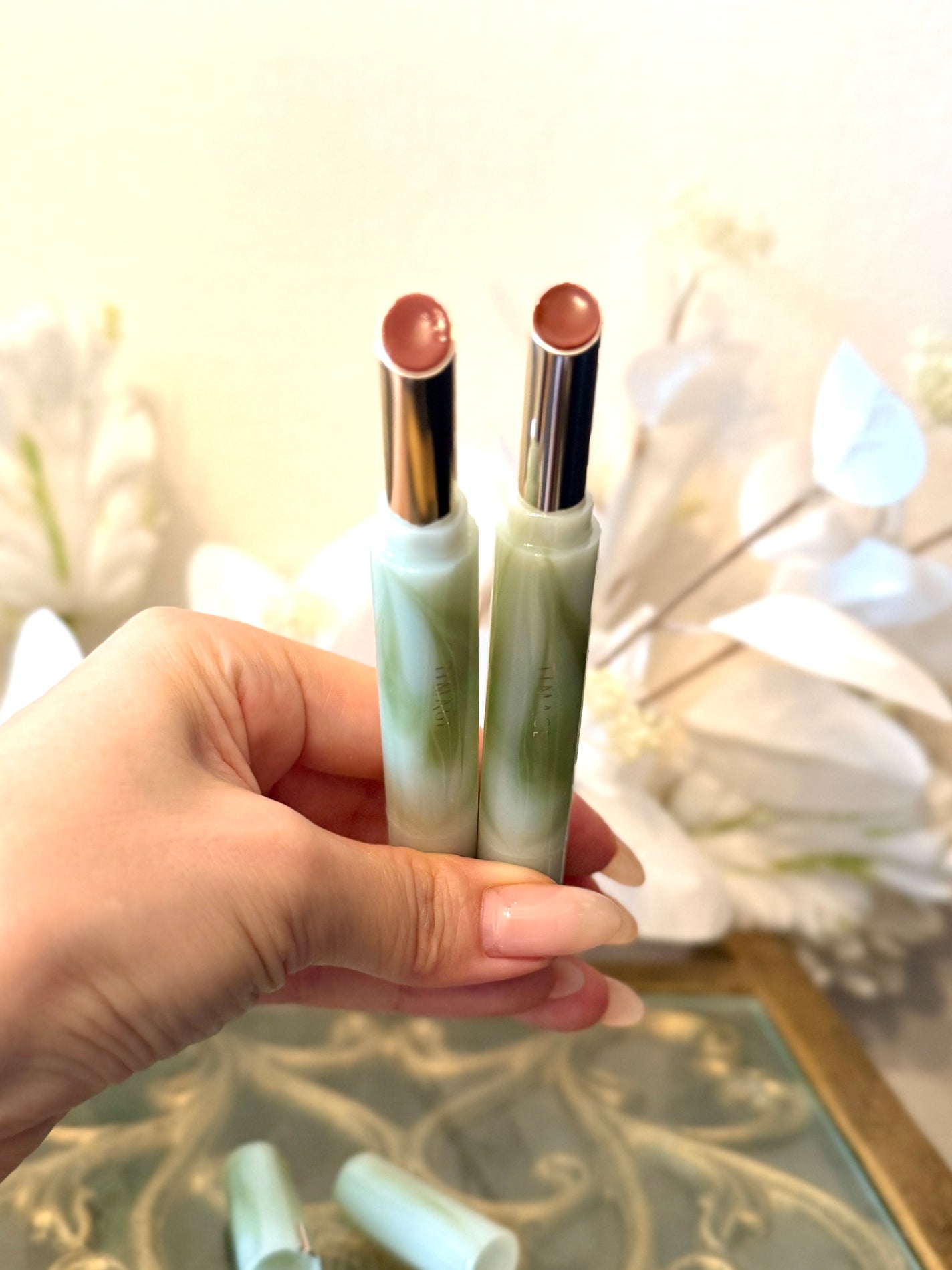 エッセンスリップジェル/TIMAGE/口紅を使ったクチコミ(1枚目)