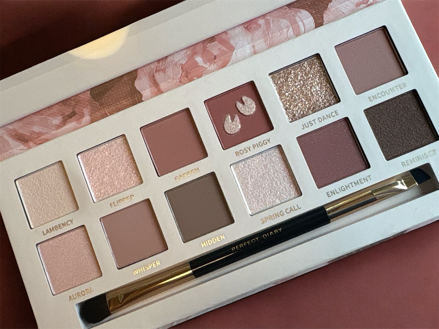 エクスプローラ12色 動物アイシャドウパレット/PERFECT DIARY/アイシャドウパレットを使ったクチコミ(3枚目)