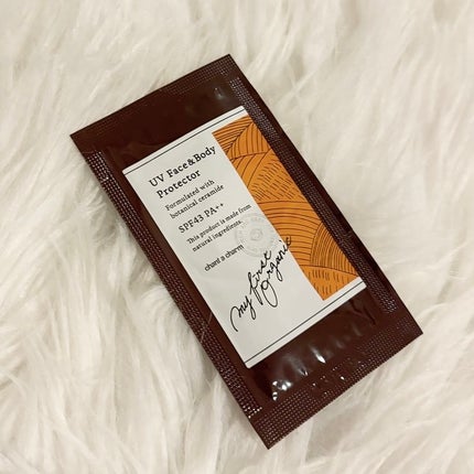 UVフェイス&ボディプロテクター/chant a charm /日焼け止めミルクを使ったクチコミ(1枚目)