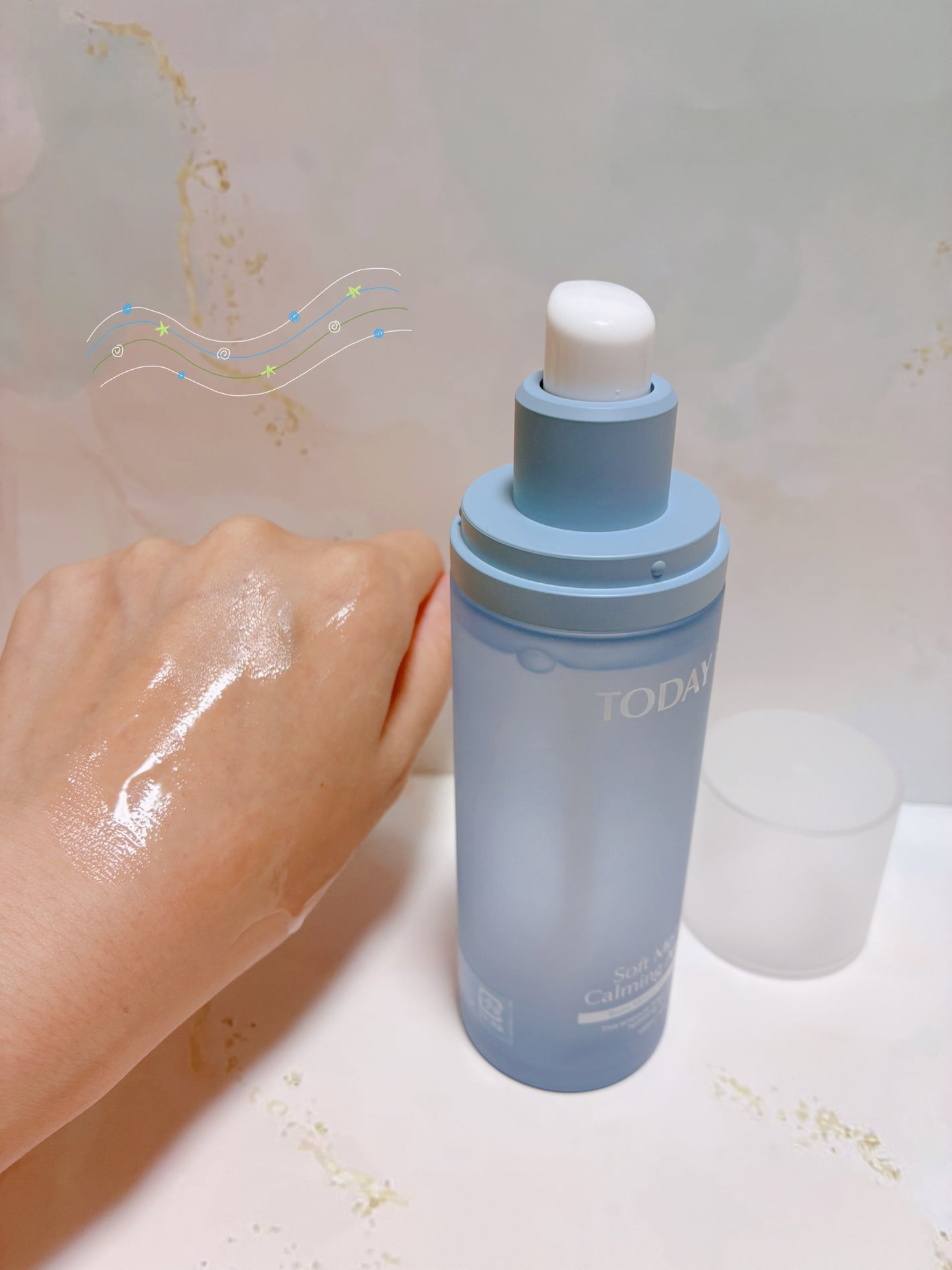 ソフトモイスチャーカーミングアンプル/TODAY With/美容液を使ったクチコミ(2枚目)