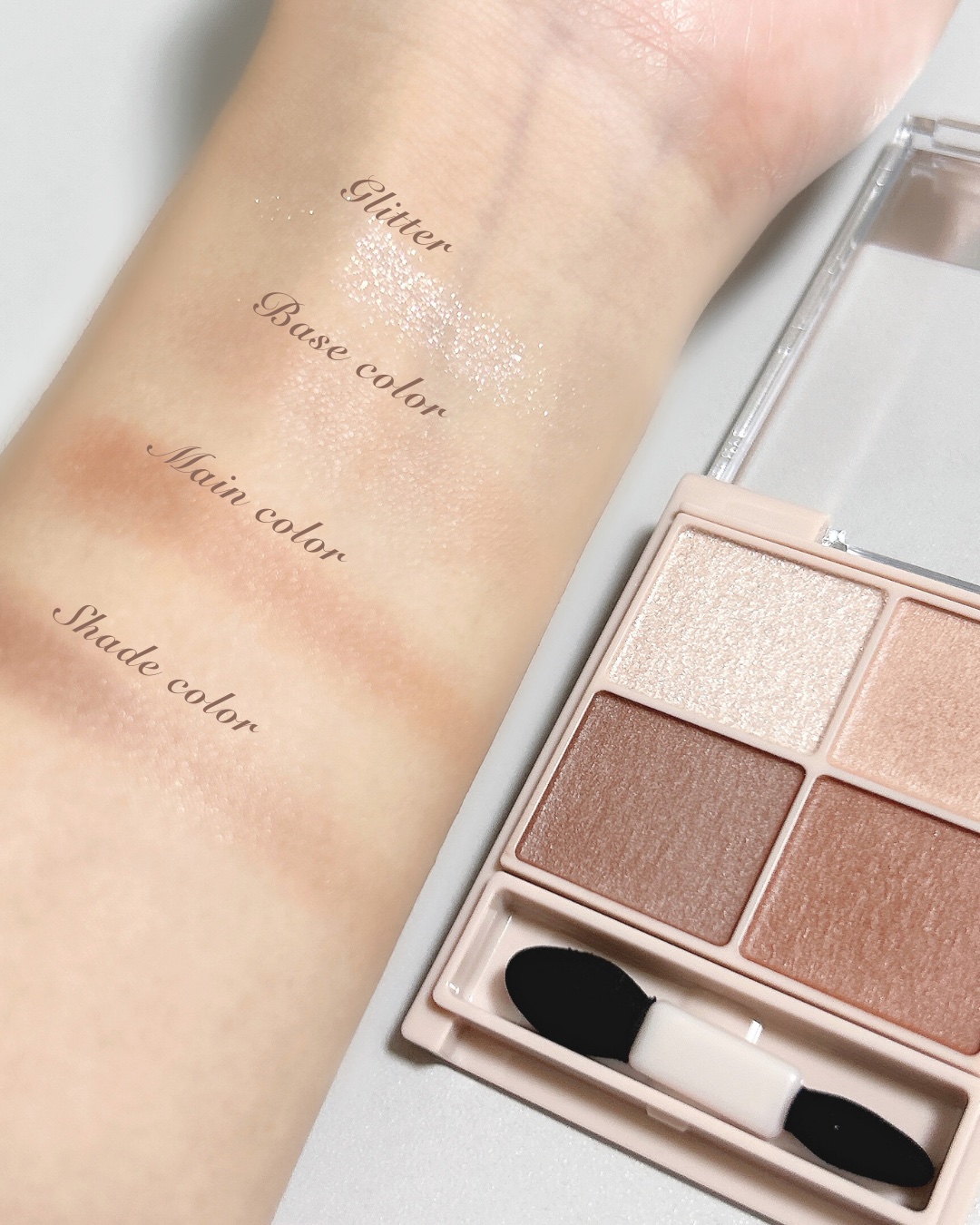 シルキースフレアイズ（マットタイプ）/キャンメイク/アイシャドウパレットを使ったクチコミ（3枚目）