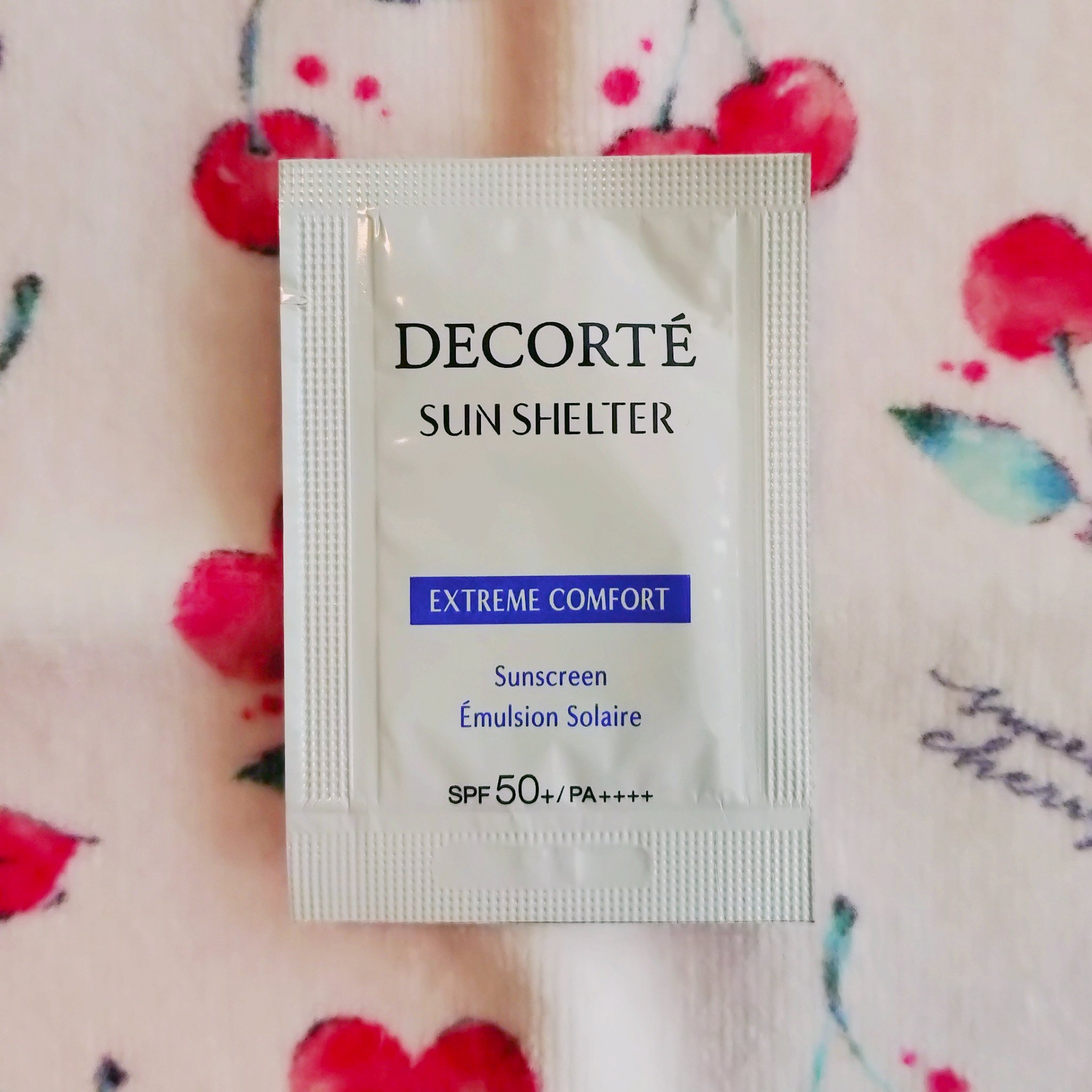 サンシェルター マルチ プロテクション コンフォート/DECORTÉ/日焼け止めミルクを使ったクチコミ（1枚目）