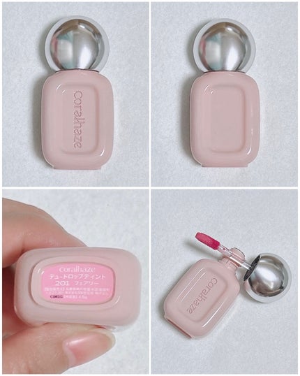 デュー ドロップ ティント/Coralhaze/リップティントを使ったクチコミ(3枚目)
