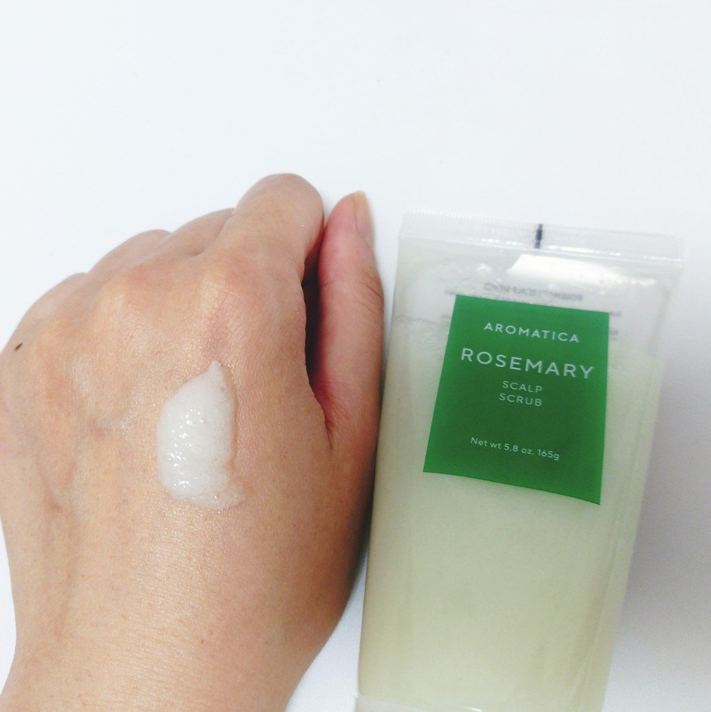 ローズマリー スカルプ スクラブ/AROMATICA/ヘッドスクラブを使ったクチコミ（3枚目）