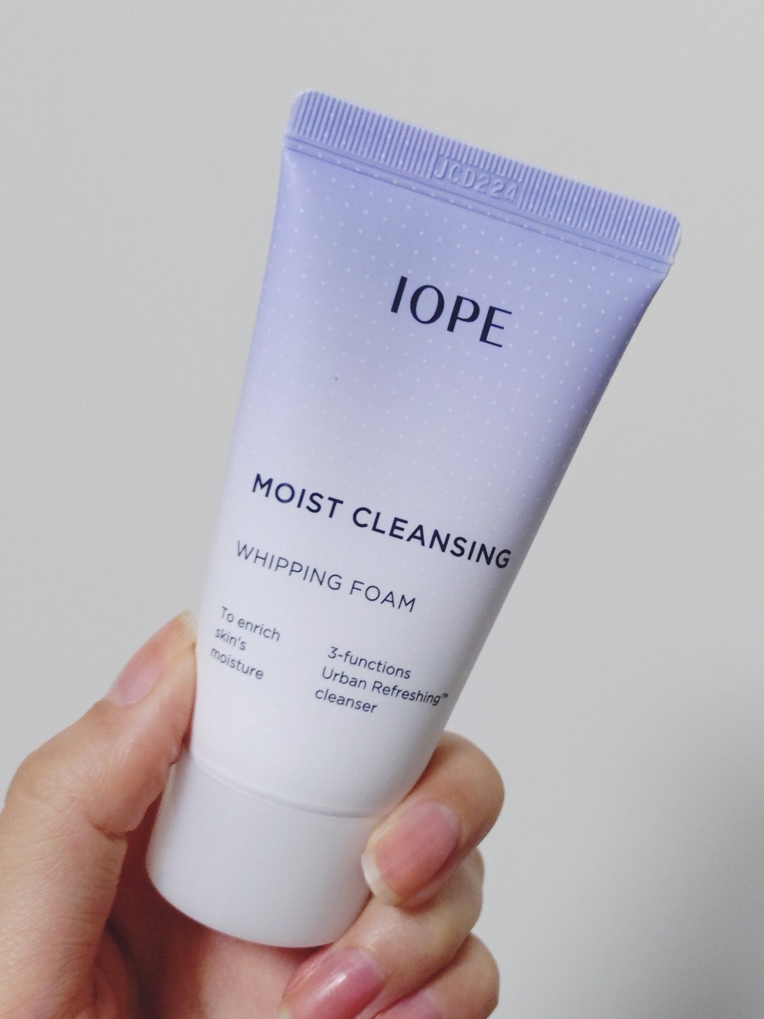 モイストクレンジング ホイッピングフォーム/IOPE/洗顔フォームを使ったクチコミ（1枚目）