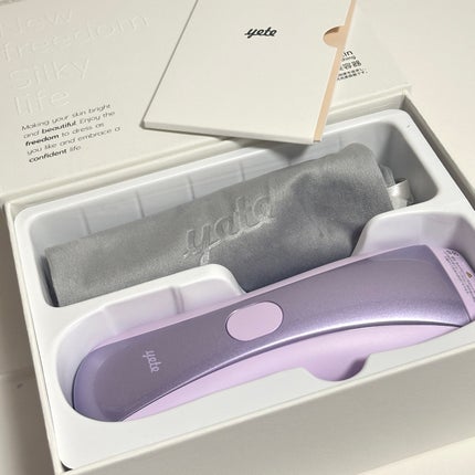 サファイア冷感SHR脱毛器/yete/家庭用脱毛器を使ったクチコミ(5枚目)