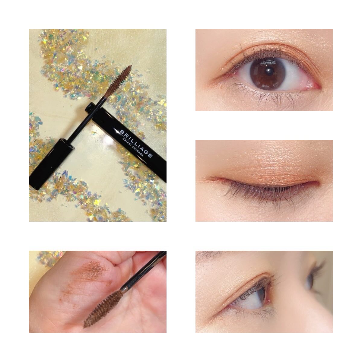 ラッシュデザイナー・ビルドアップマスカラ ボリュームロング キャラメリーゼ/ブリリアージュ/マスカラを使ったクチコミ（2枚目）