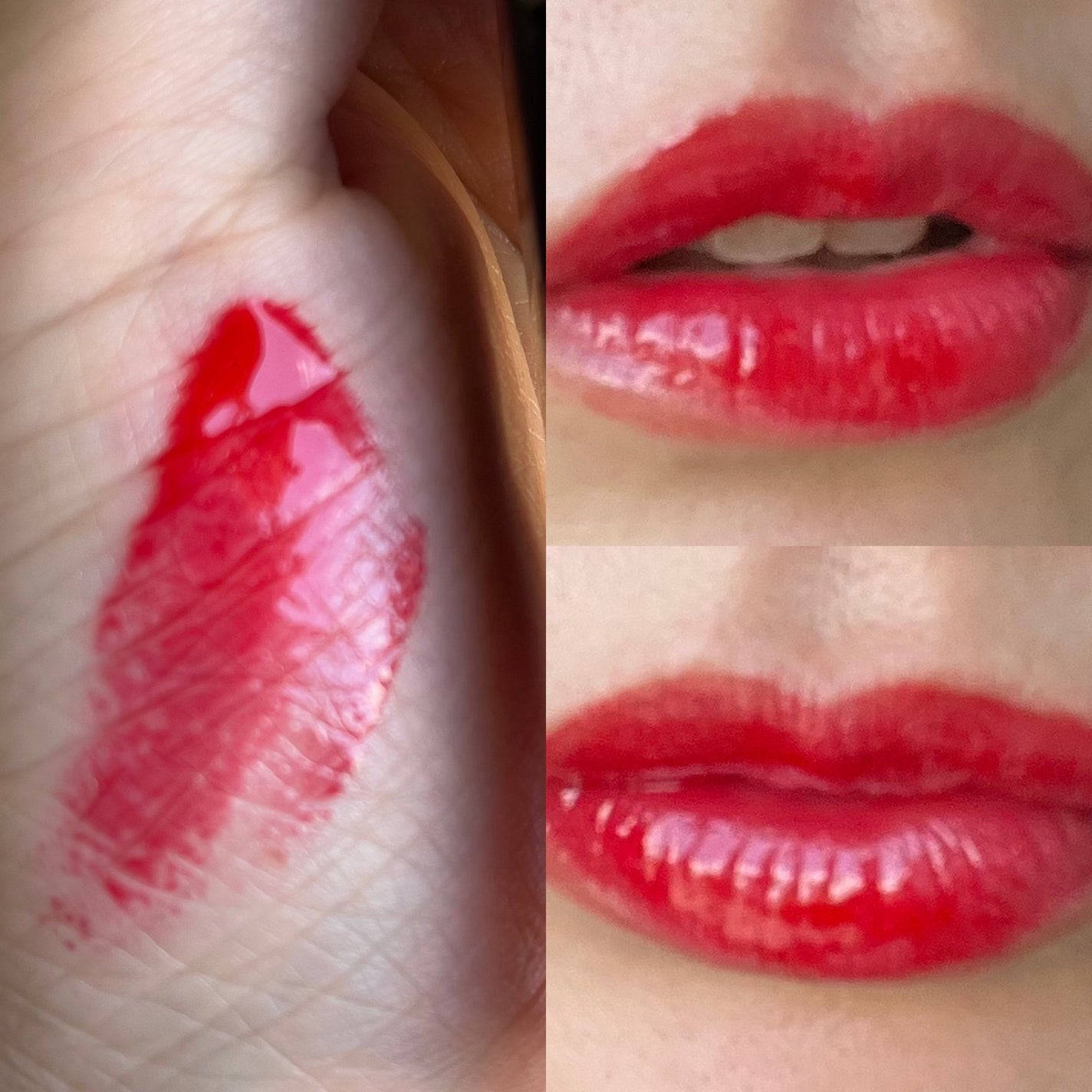 ディープキスド プランピング リップエナメル/Dinto/リップグロスを使ったクチコミ(4枚目)