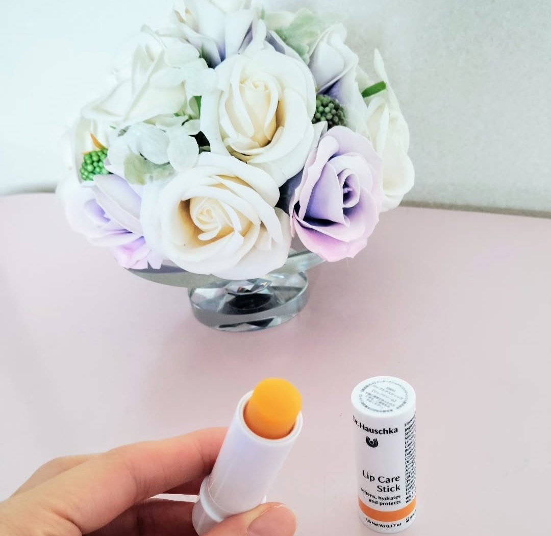 リップケアスティック/ドクターハウシュカ　/リップクリームを使ったクチコミ（2枚目）