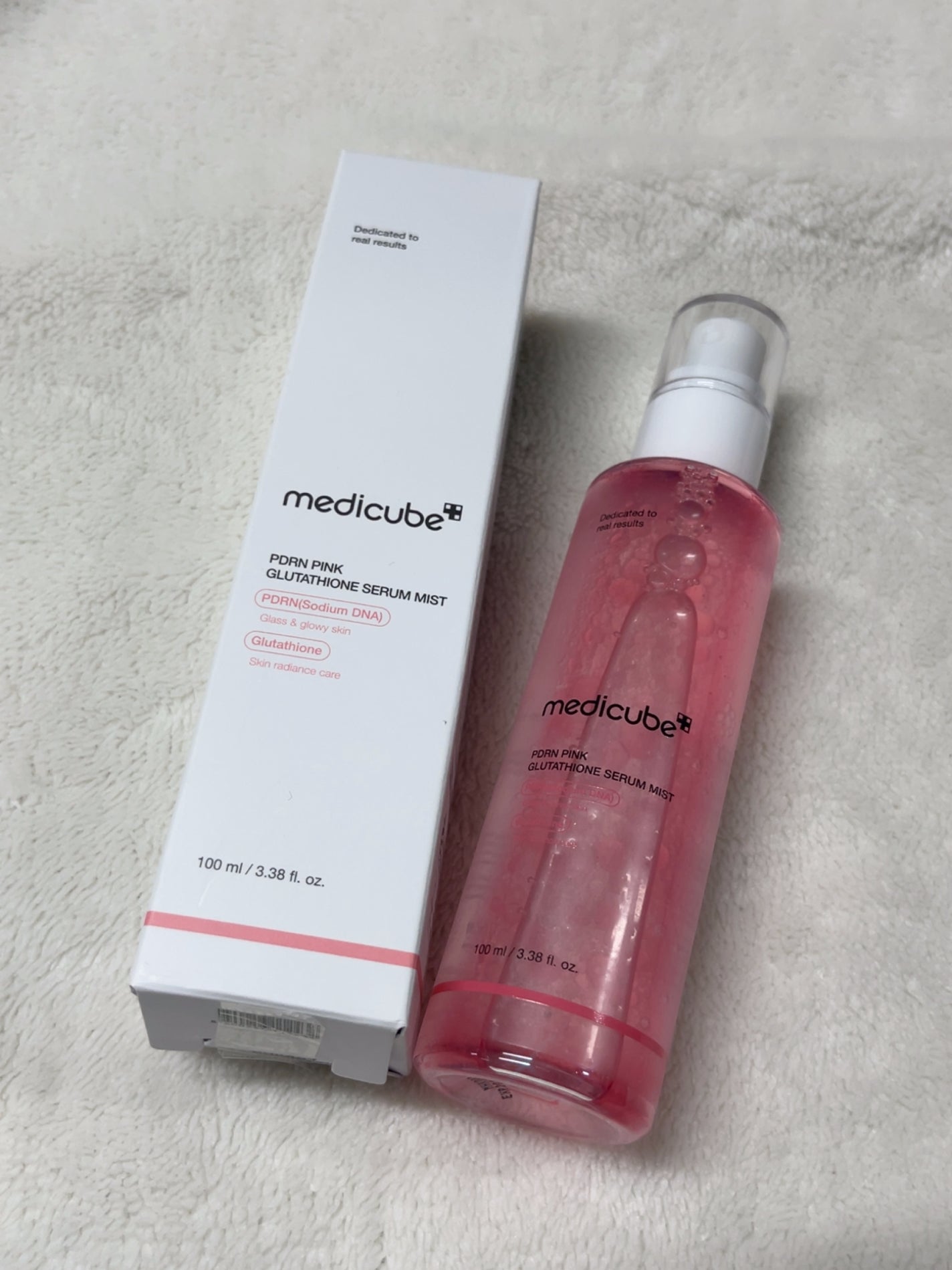 PDRNピンクセラムミスト/MEDICUBE/美容液を使ったクチコミ(1枚目)