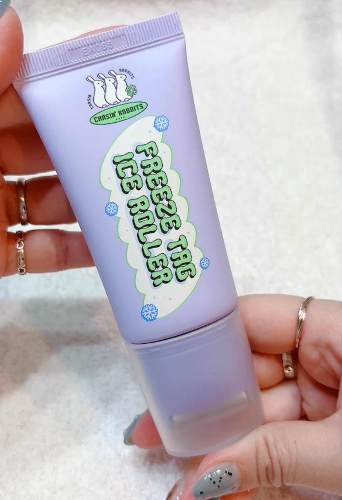 フリーズタグアイスローラー/CHASIN'RABBITS/美容液を使ったクチコミ(3枚目)