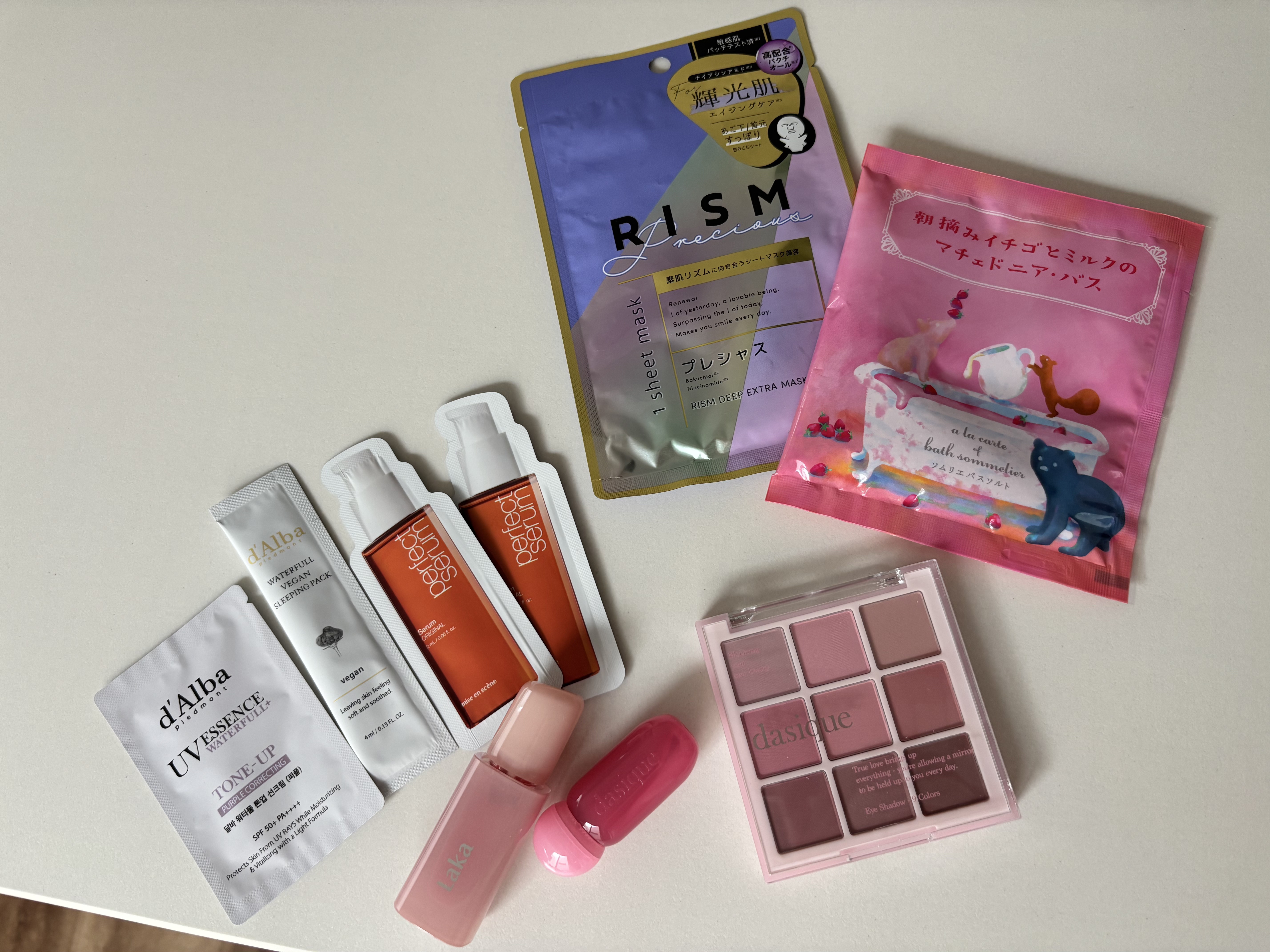 ジューシーデューイグロウティント/dasique/リップティントを使ったクチコミ（3枚目）