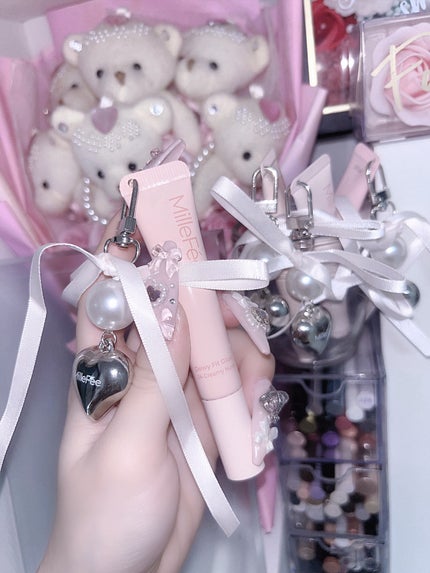 うるうるフィットグロス/MilleFée/リップグロスを使ったクチコミ(8枚目)