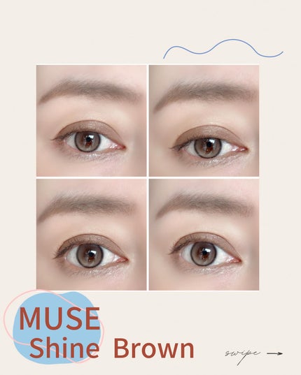 MUSE 1month/OLENS/1ヶ月(1MONTH)カラコンを使ったクチコミ(4枚目)