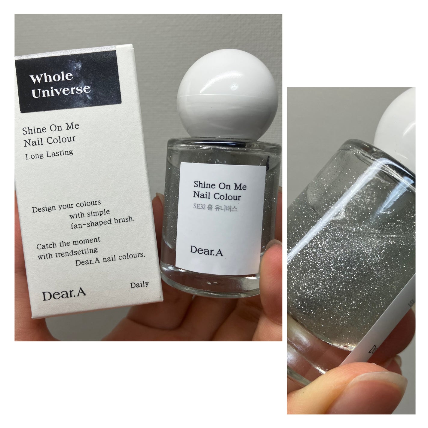 シャインオンミーネイルカラー/Dear.A/マニキュアを使ったクチコミ(3枚目)