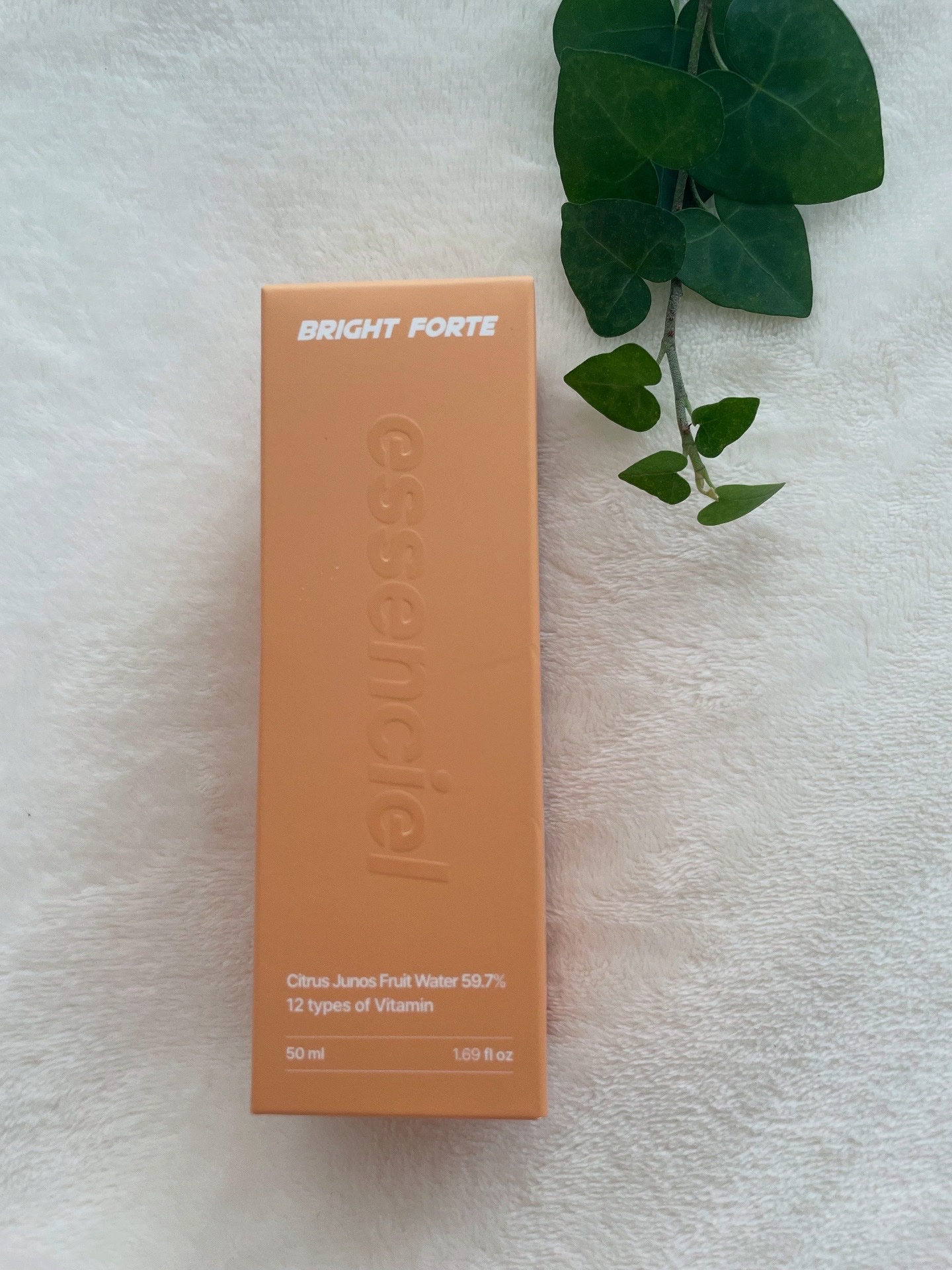 Bright Forte Ampoule/essenciel/美容液を使ったクチコミ（2枚目）