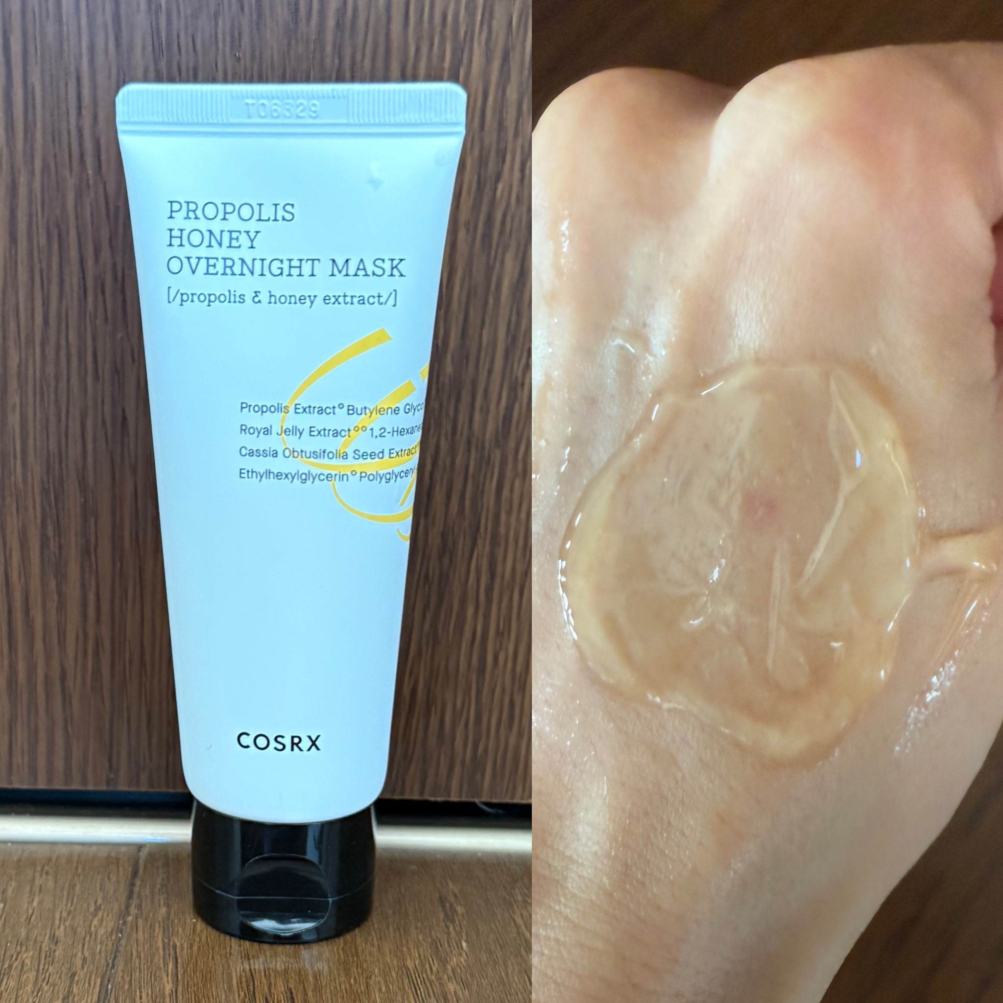 フルフィットプロポリスハニーオバーナイトマスク/COSRX/洗い流すパック・マスクを使ったクチコミ（1枚目）