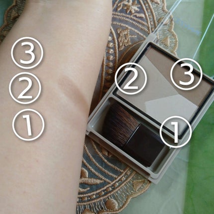 ブレンドカラーシェーディング/CEZANNE/シェーディングを使ったクチコミ(4枚目)