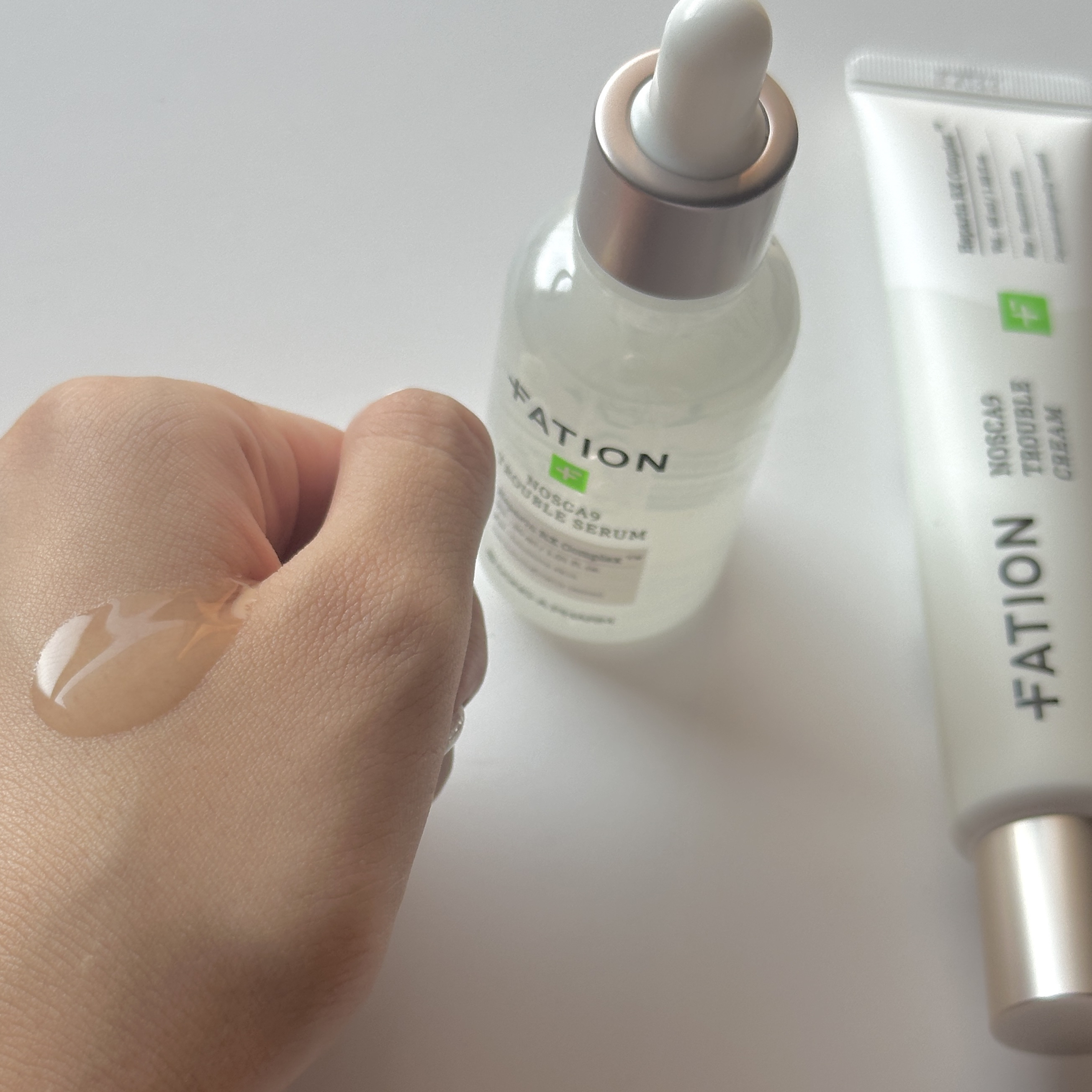 ノスカナイン トラブル セラム/FATION/美容液を使ったクチコミ（2枚目）