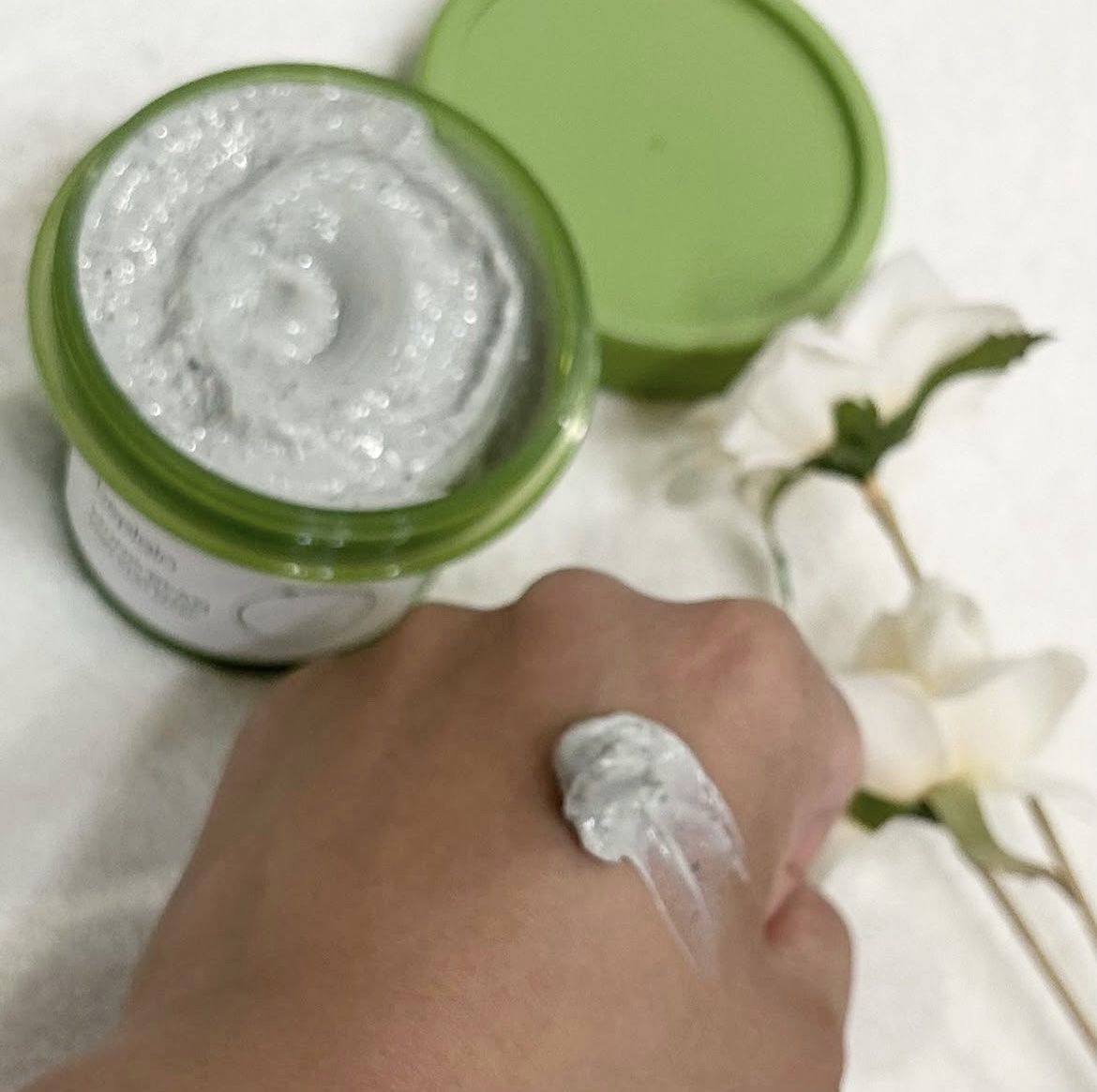 緑豆毛穴クレイパック/beplain/洗い流すパック・マスクを使ったクチコミ（2枚目）