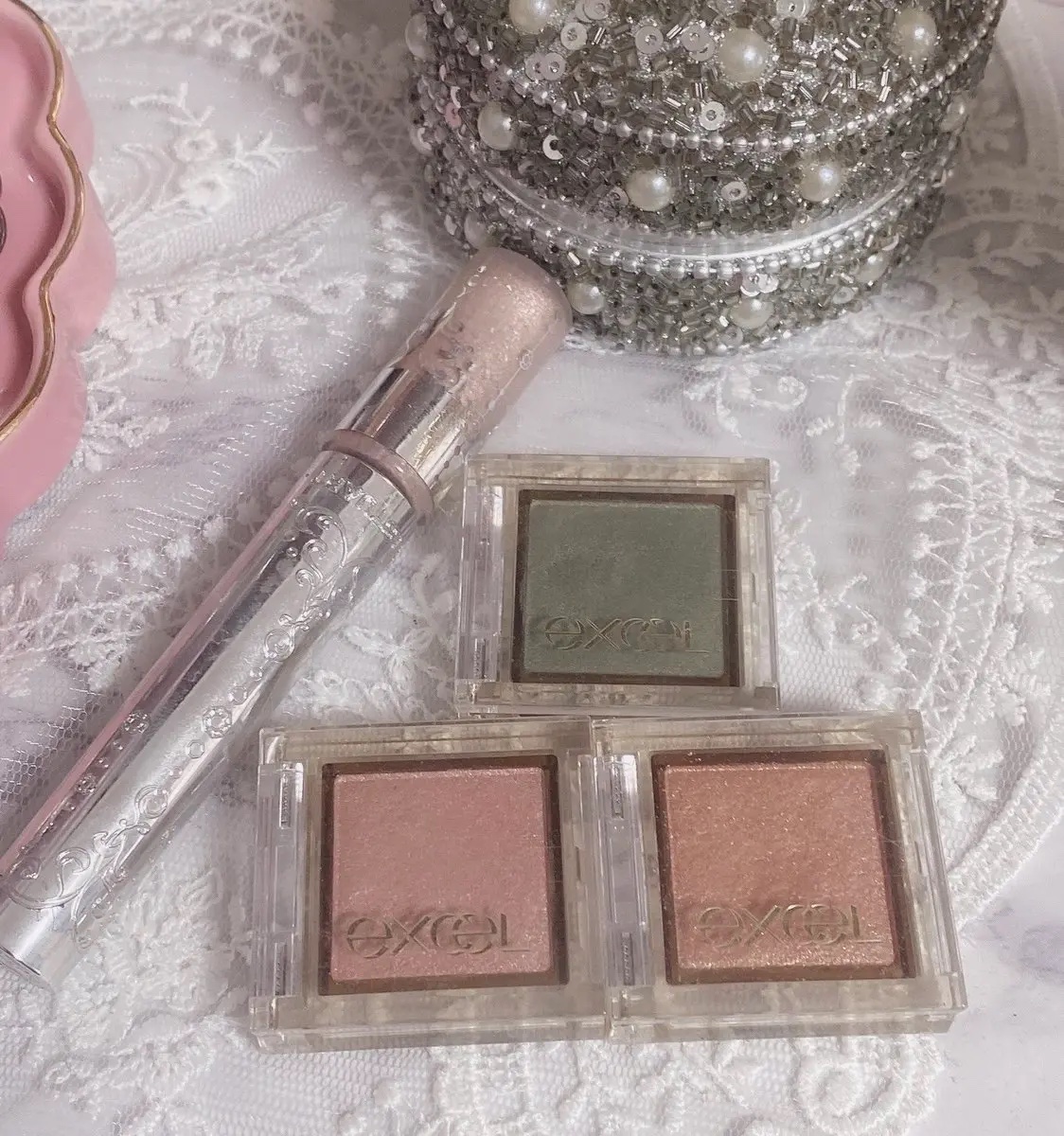 アイプランナー/excel/単色アイシャドウを使ったクチコミ（2枚目）