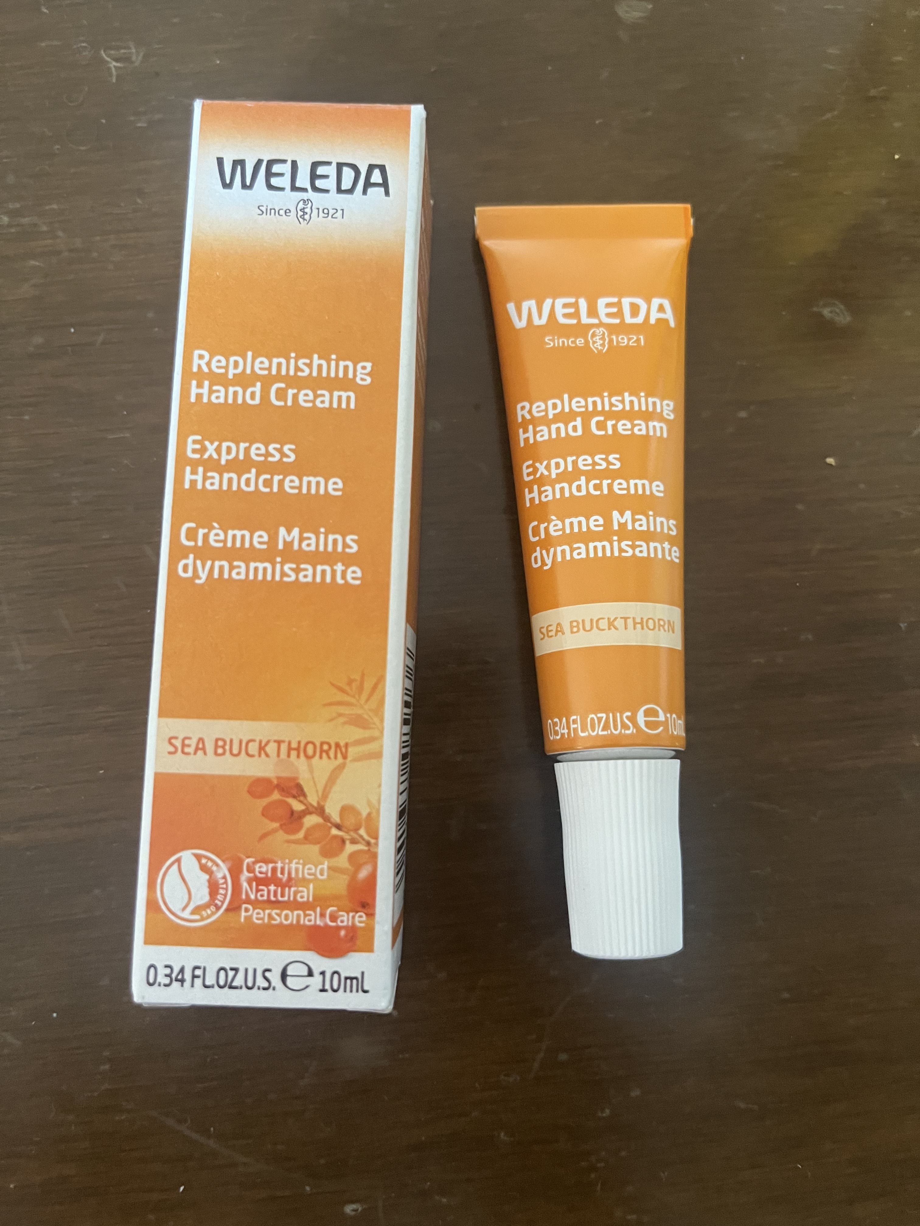ヒッポファンフルーティ ハンドクリーム/WELEDA/ハンドクリームを使ったクチコミ（1枚目）