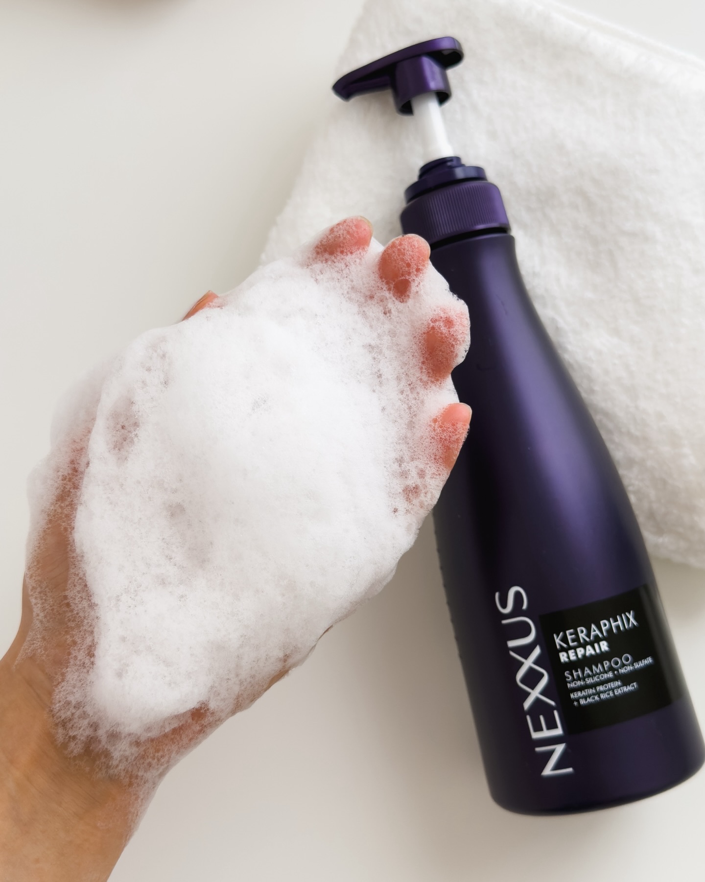 ネクサス ケラフィックスリペア シャンプー/トリートメント/NEXXUS(ネクサス)/市販シャンプーを使ったクチコミ（2枚目）