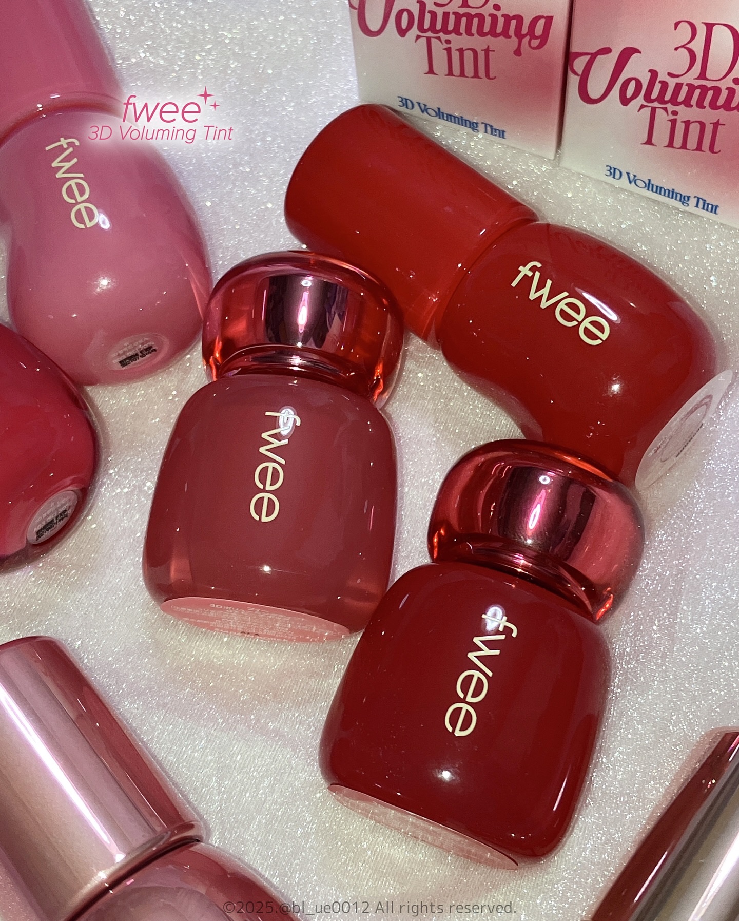 フィー 3Dボリューミングティント 07 ピーチポップ/fwee/リップティントを使ったクチコミ（2枚目）