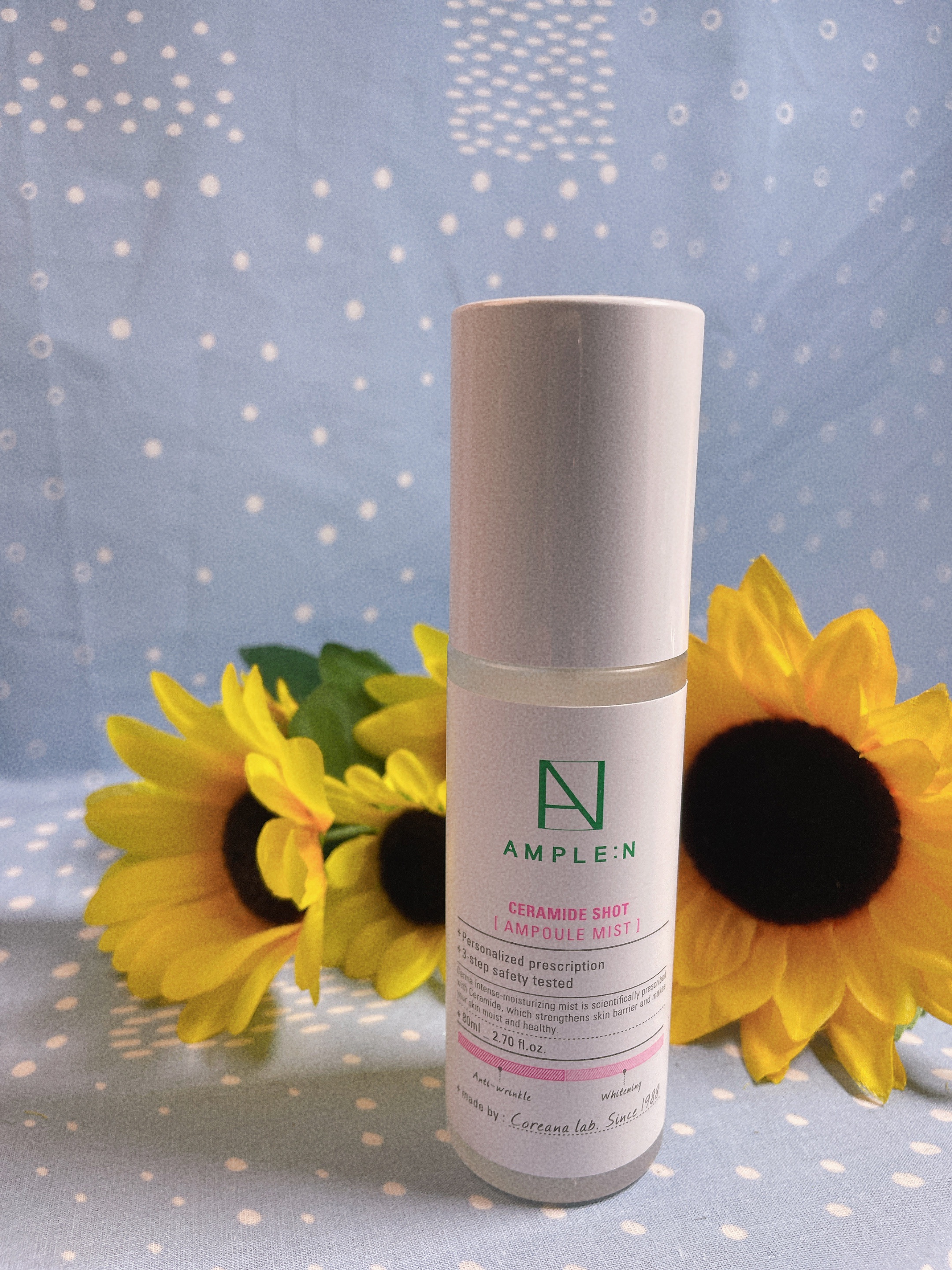 セラミドショットアンプルミスト/AMPLE:N/ミスト状化粧水を使ったクチコミ（1枚目）