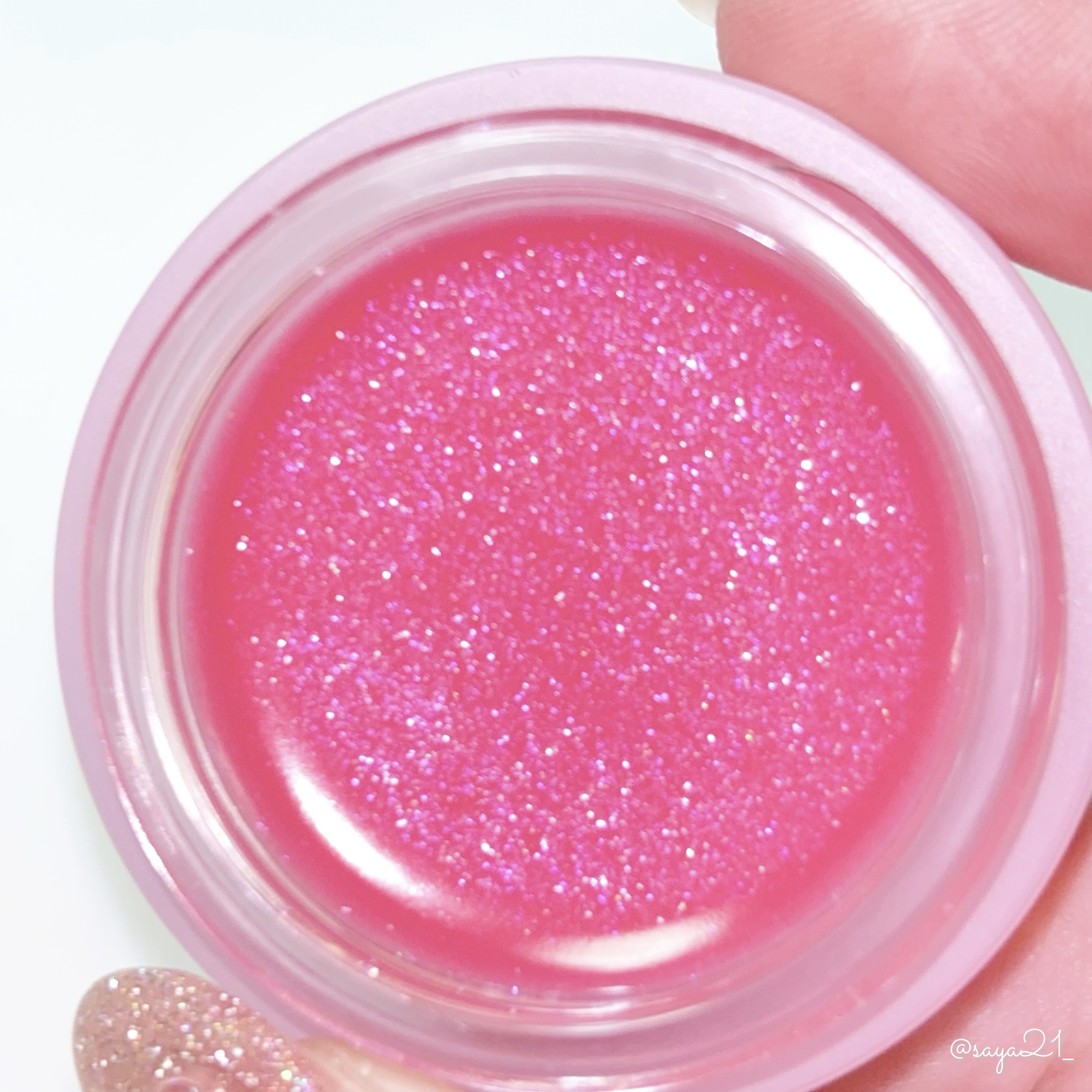 GLOWY TINT BALM/AOU/リップグロスを使ったクチコミ（2枚目）