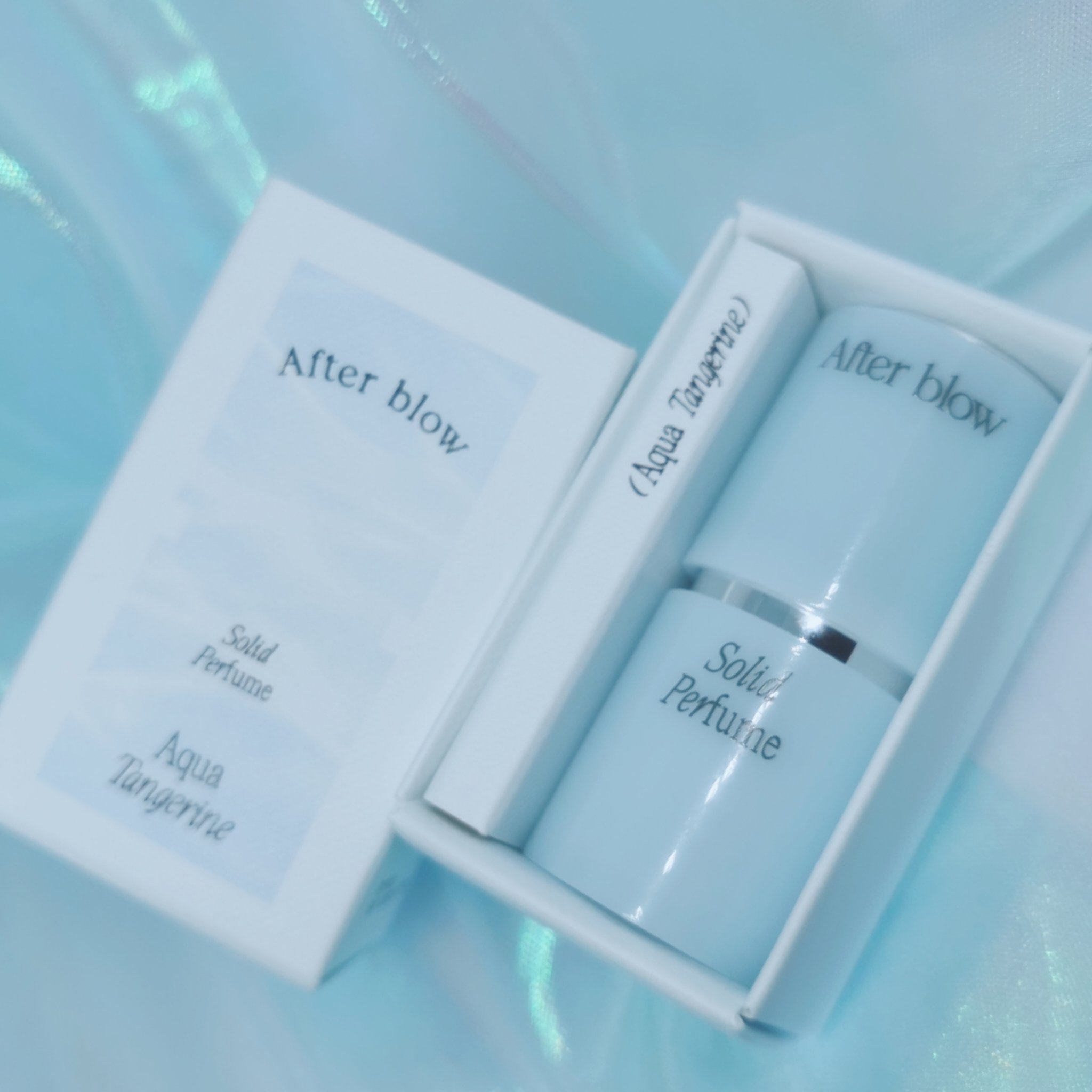After blow ソリッドパフューム アクアタンジェリン