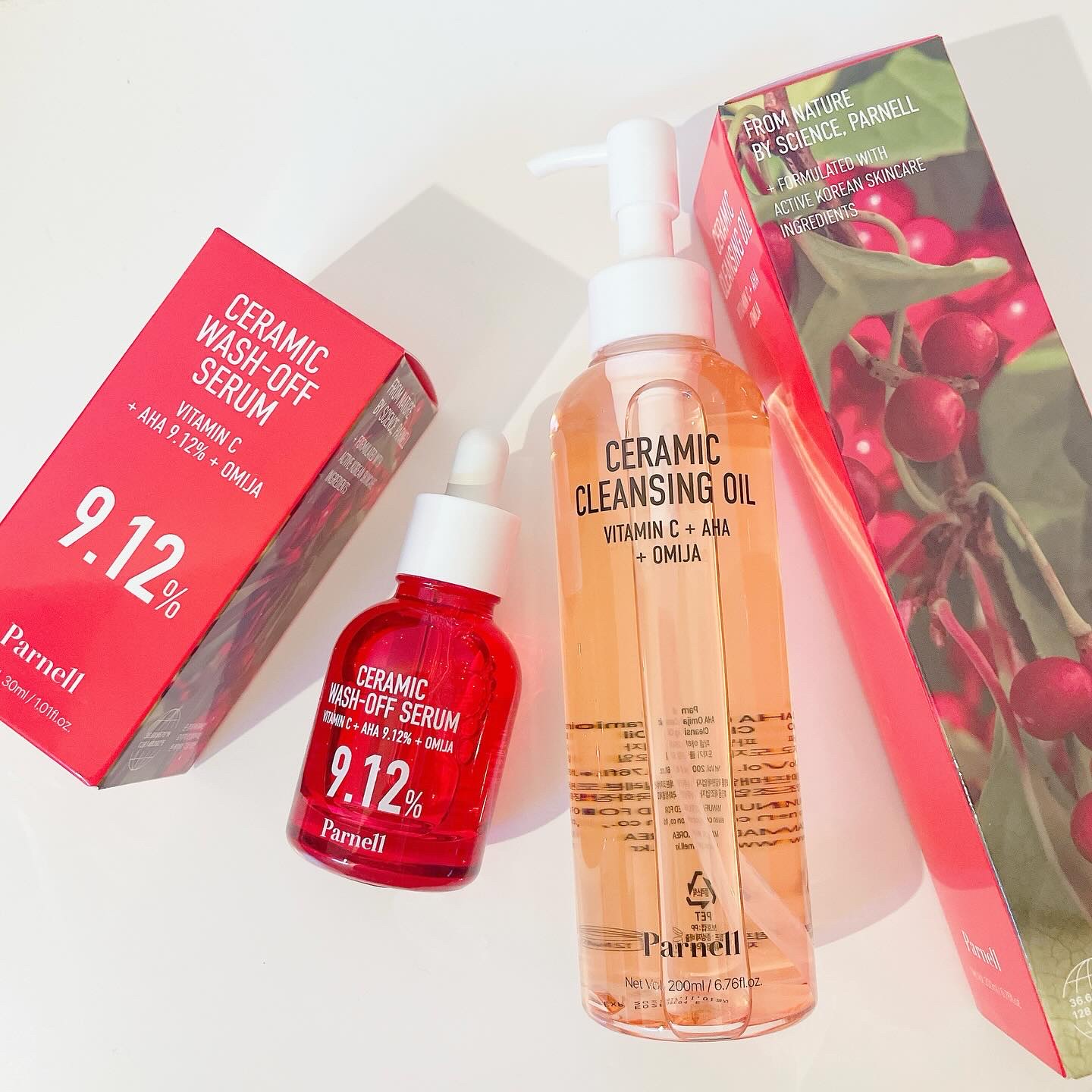 AHA オミジャ 陶器肌 クレンジング オイル/parnell/オイルクレンジングを使ったクチコミ（1枚目）