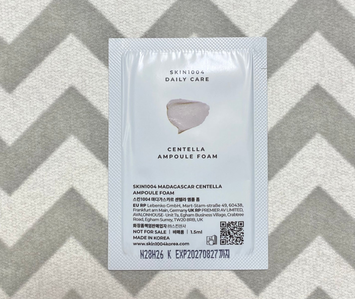 センテラ アンプルフォーム/SKIN1004/洗顔フォームを使ったクチコミ(2枚目)