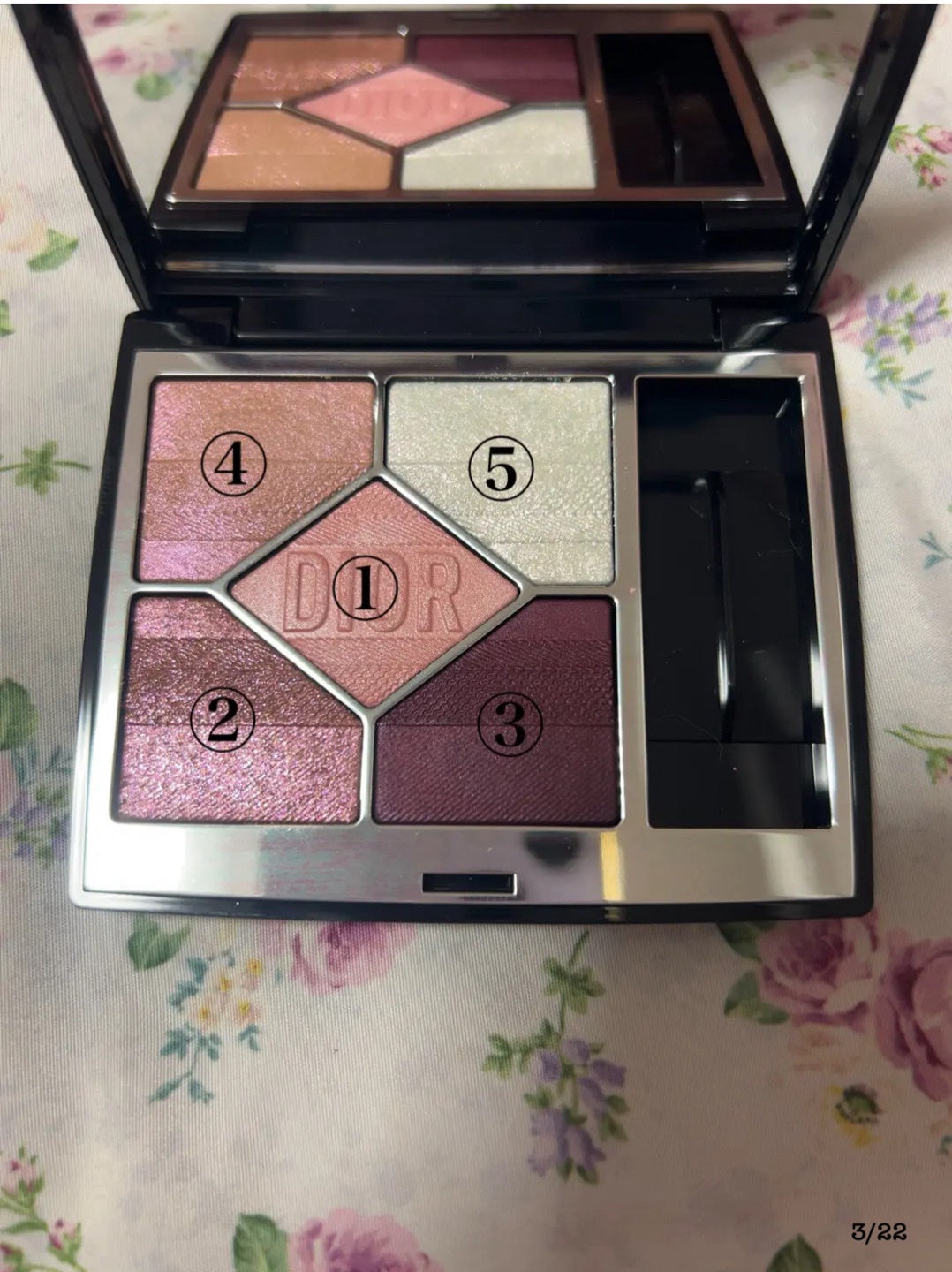 ディオールショウ サンク クルール/Dior/アイシャドウを使ったクチコミ(4枚目)