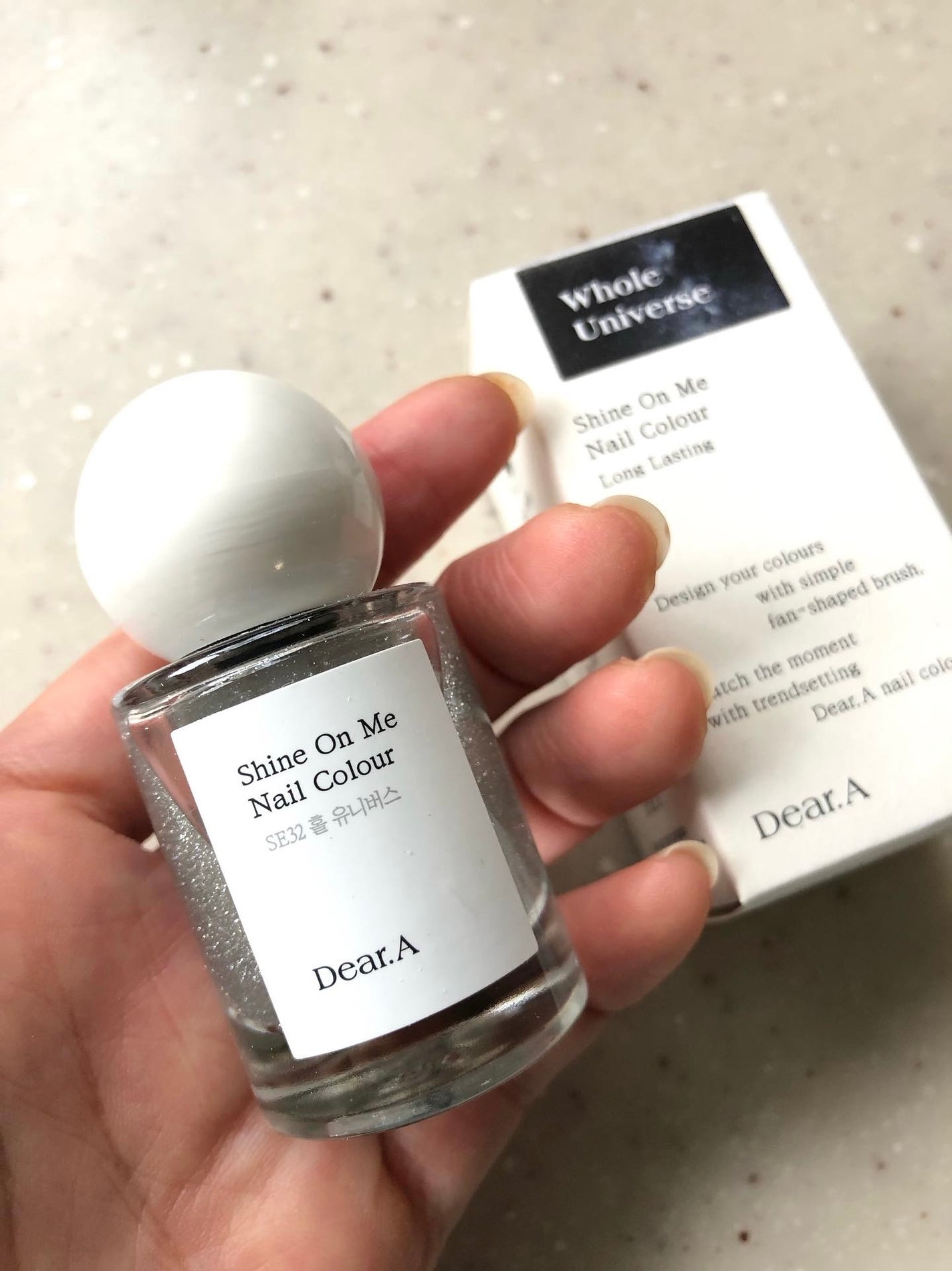 シャインオンミーネイルカラー/Dear.A/マニキュアを使ったクチコミ(1枚目)